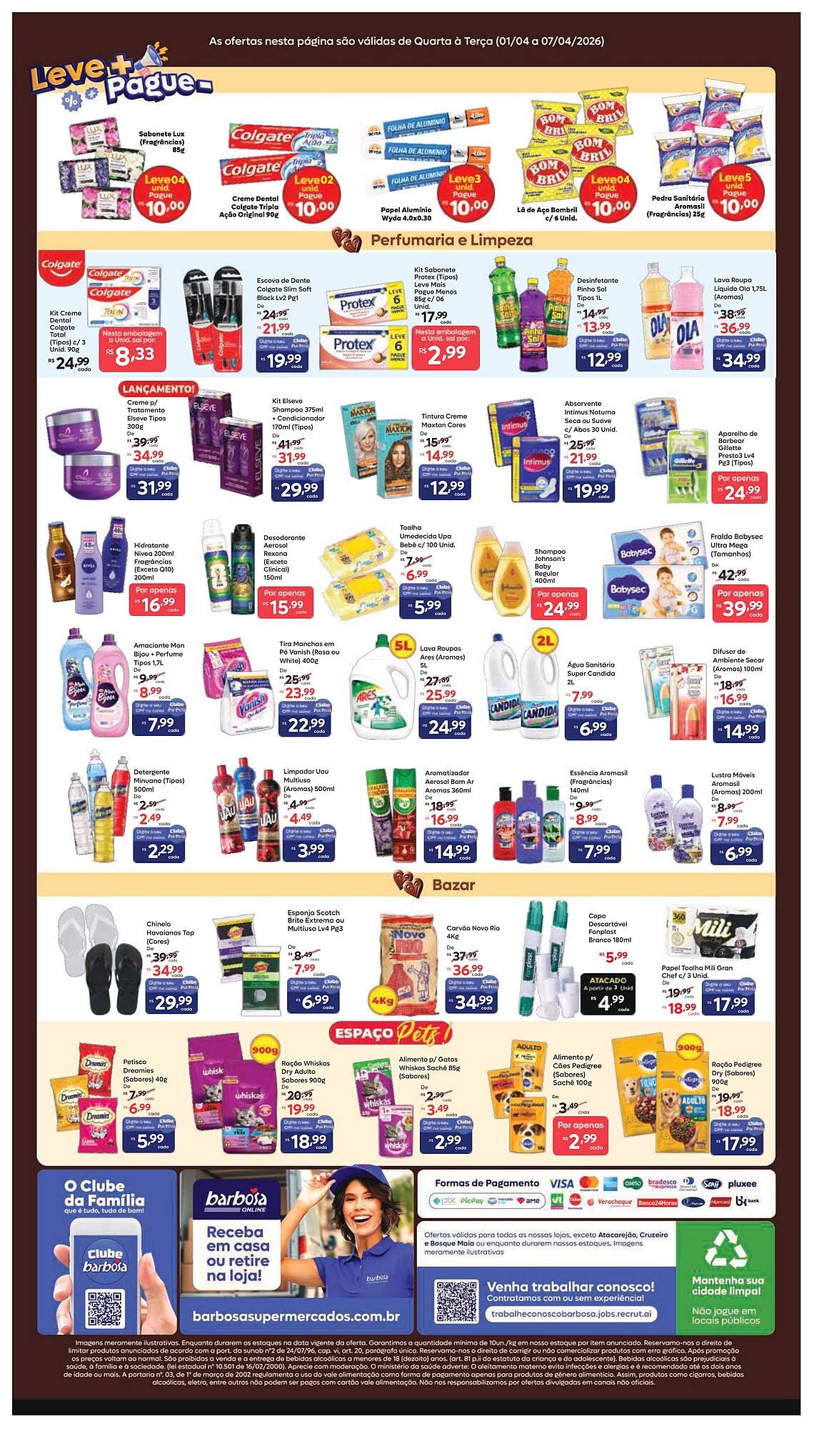 Tabloide Barbosa Supermercados (2026-04-01 - 2026-04-07)