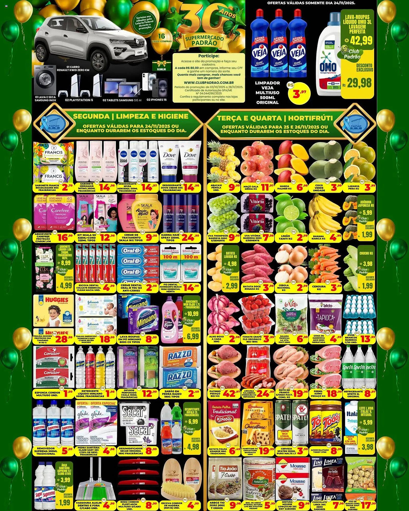 Folheto Supermercado Padrão (2025-11-24 - 2025-11-27)