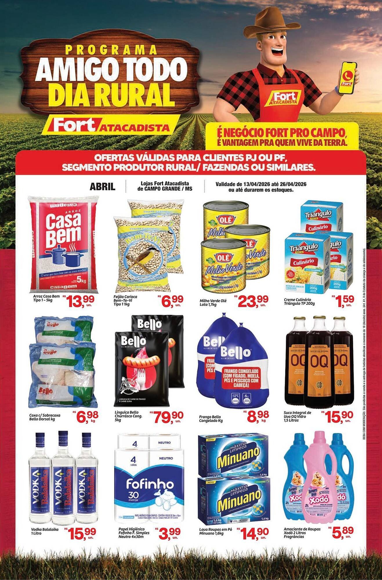 Tabloide Fort Atacadista (2026-04-13 - 2026-04-26)