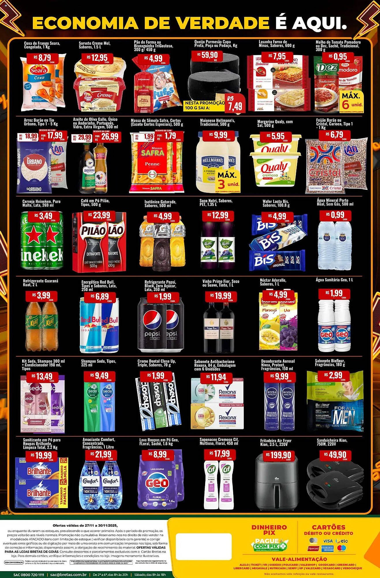 Catálogo Supermercados Bretas (2025-11-27 - 2025-11-30)