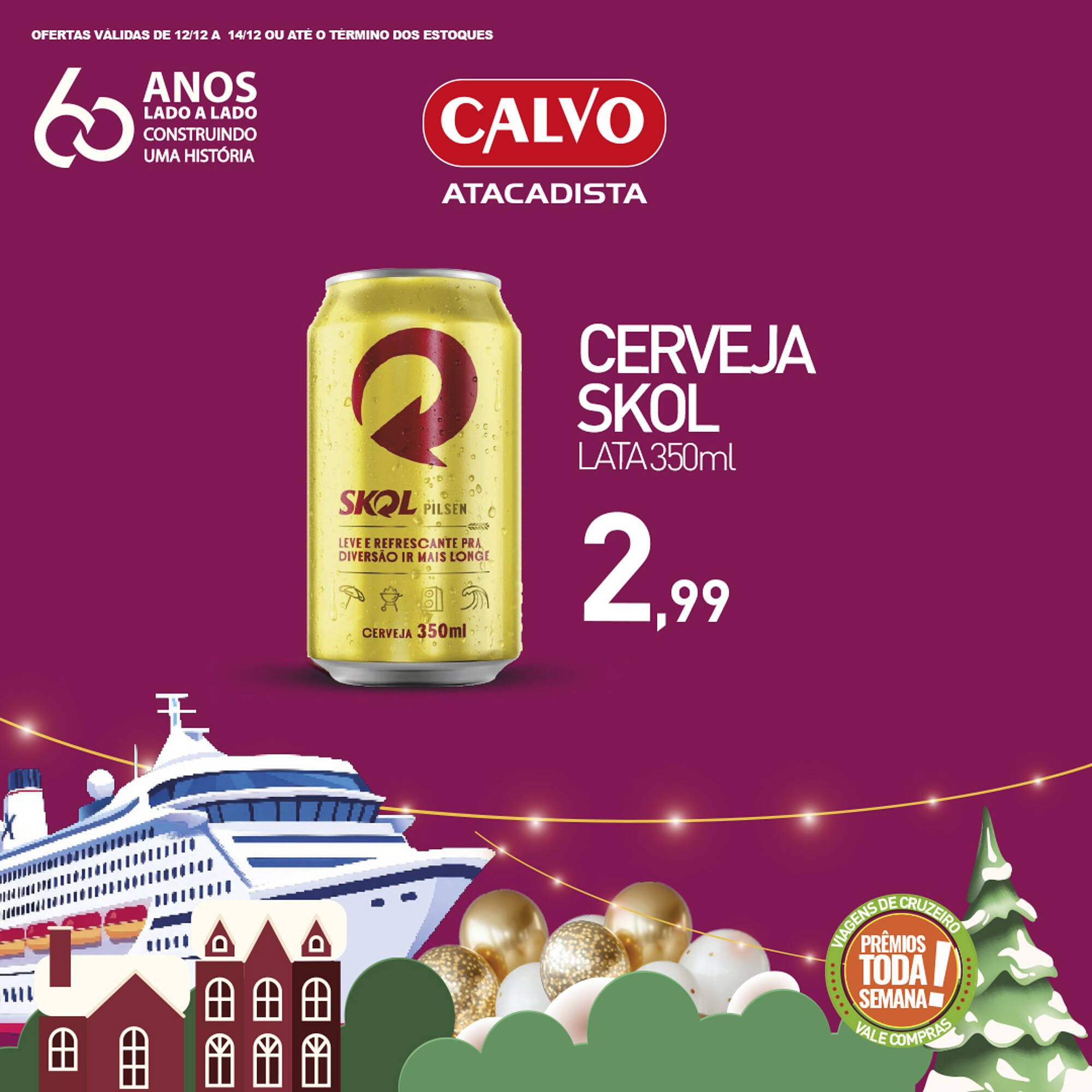 Folheto Calvo Atacadista (2025-12-12 - 2025-12-14)