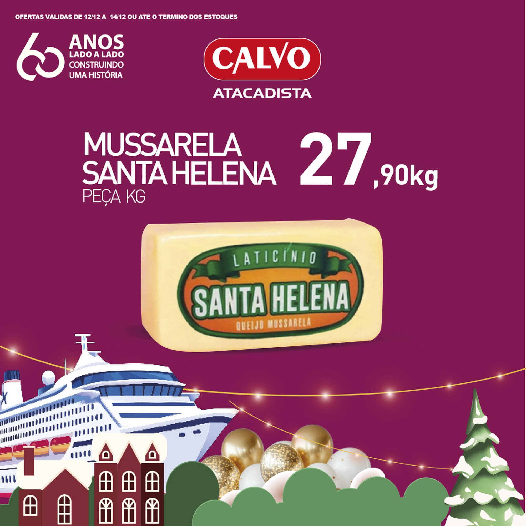 Folheto Calvo Atacadista (2025-12-12 - 2025-12-14)