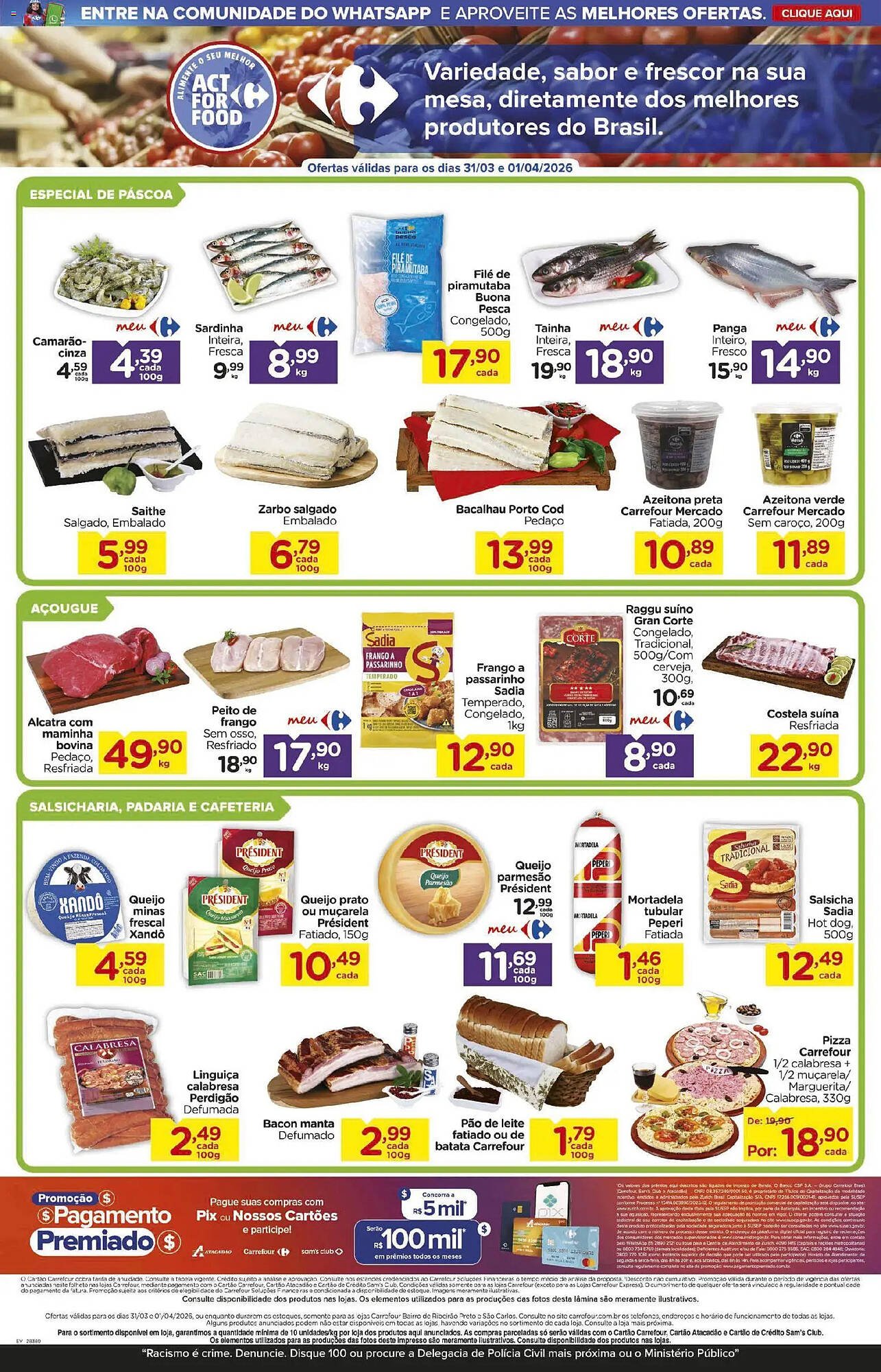 Folheto Carrefour Bairro (2026-03-31 - 2026-04-01)