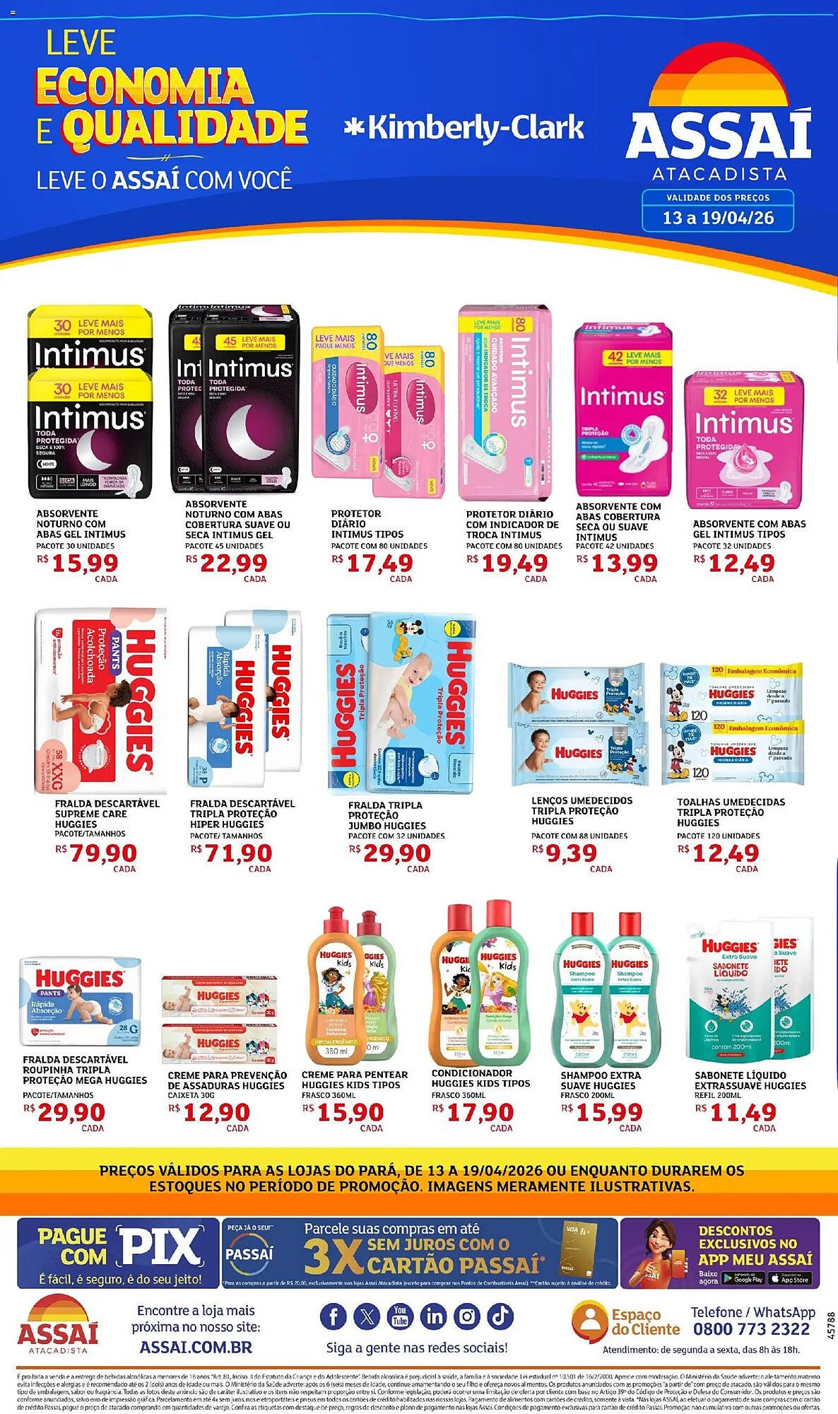 Encarte Assaí Atacadista (2026-04-13 - 2026-04-19)