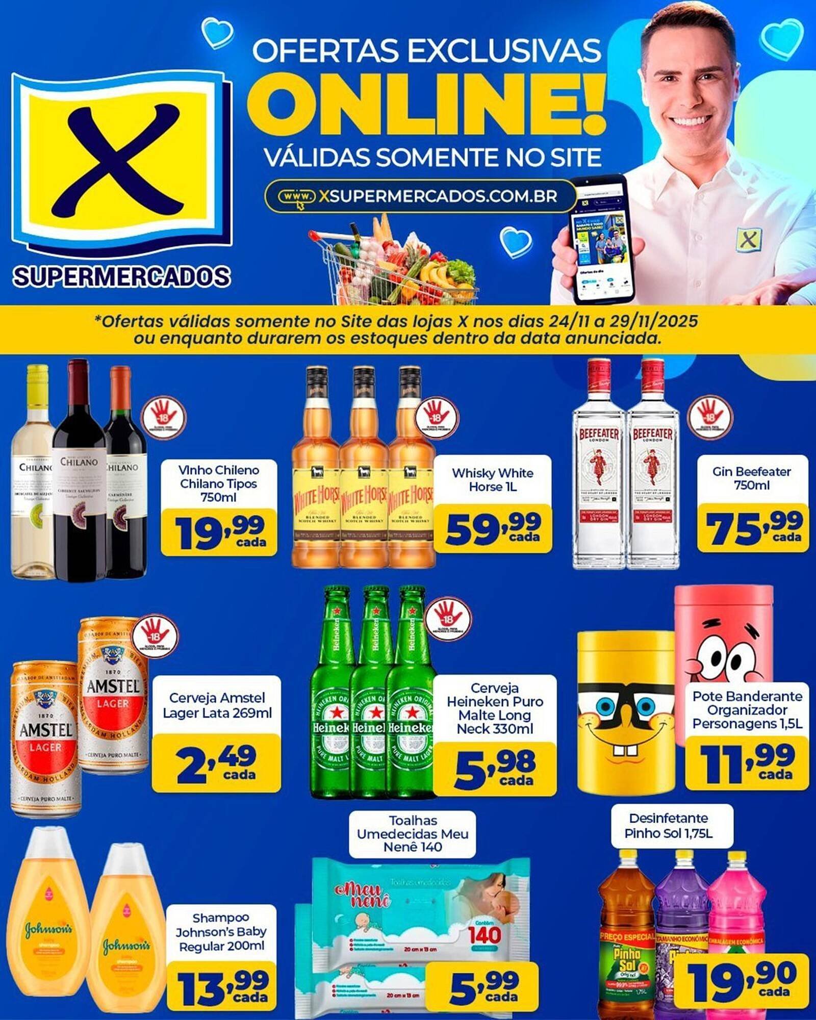 Folheto X Supermercados (2025-11-24 - 2025-11-29)