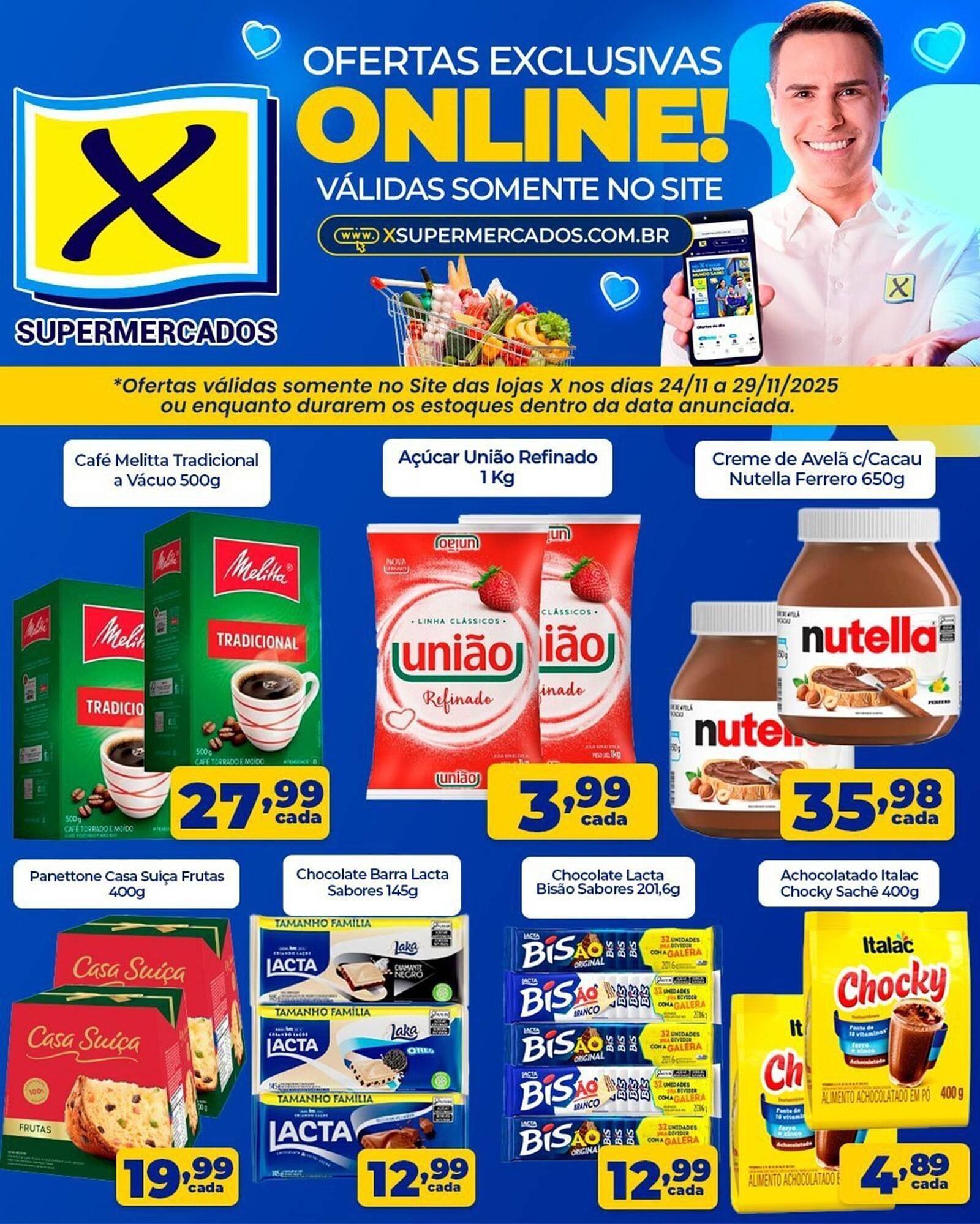 Folheto X Supermercados (2025-11-24 - 2025-11-29)