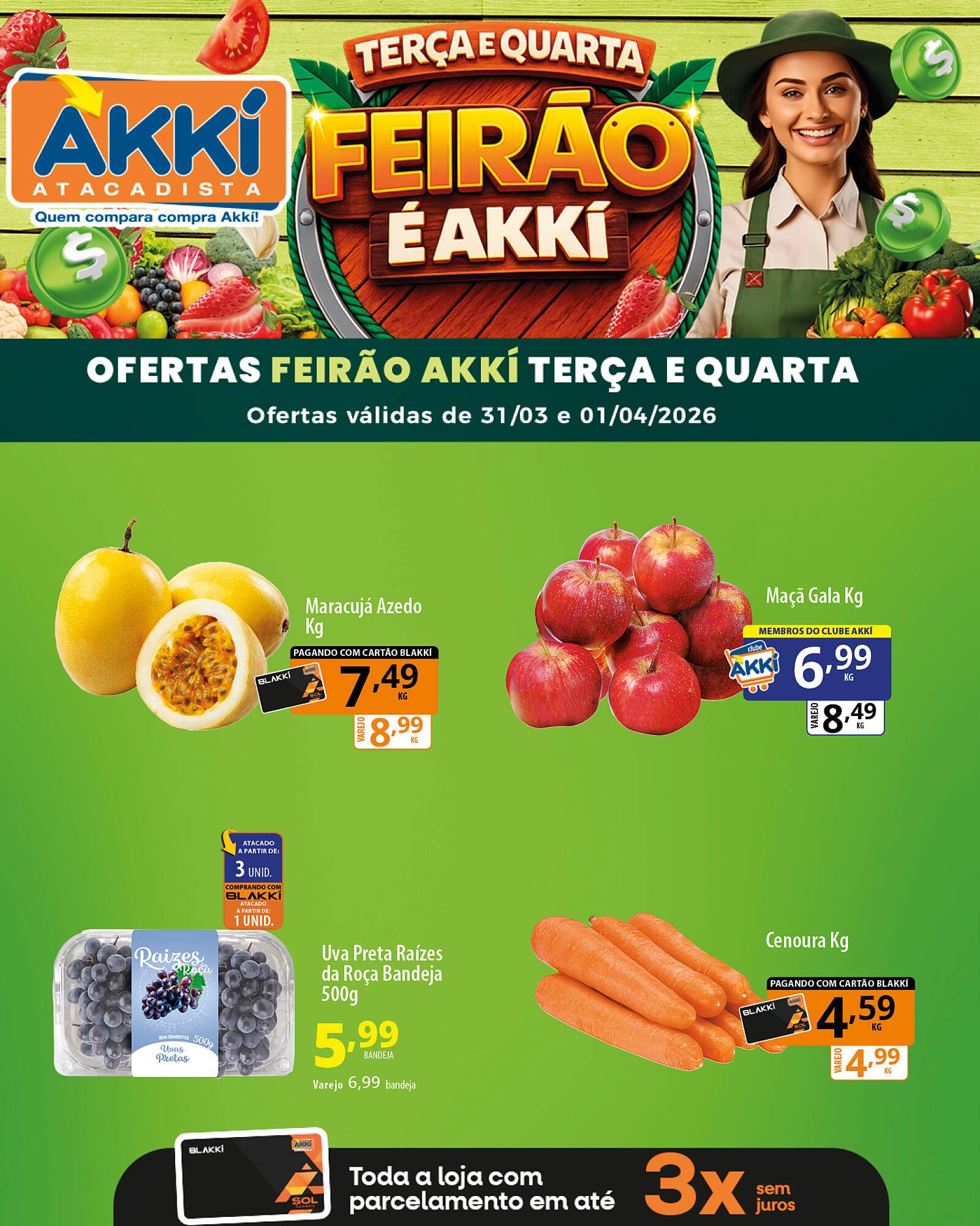 Folheto Akki Atacadista (2026-03-30 - 2026-04-01)
