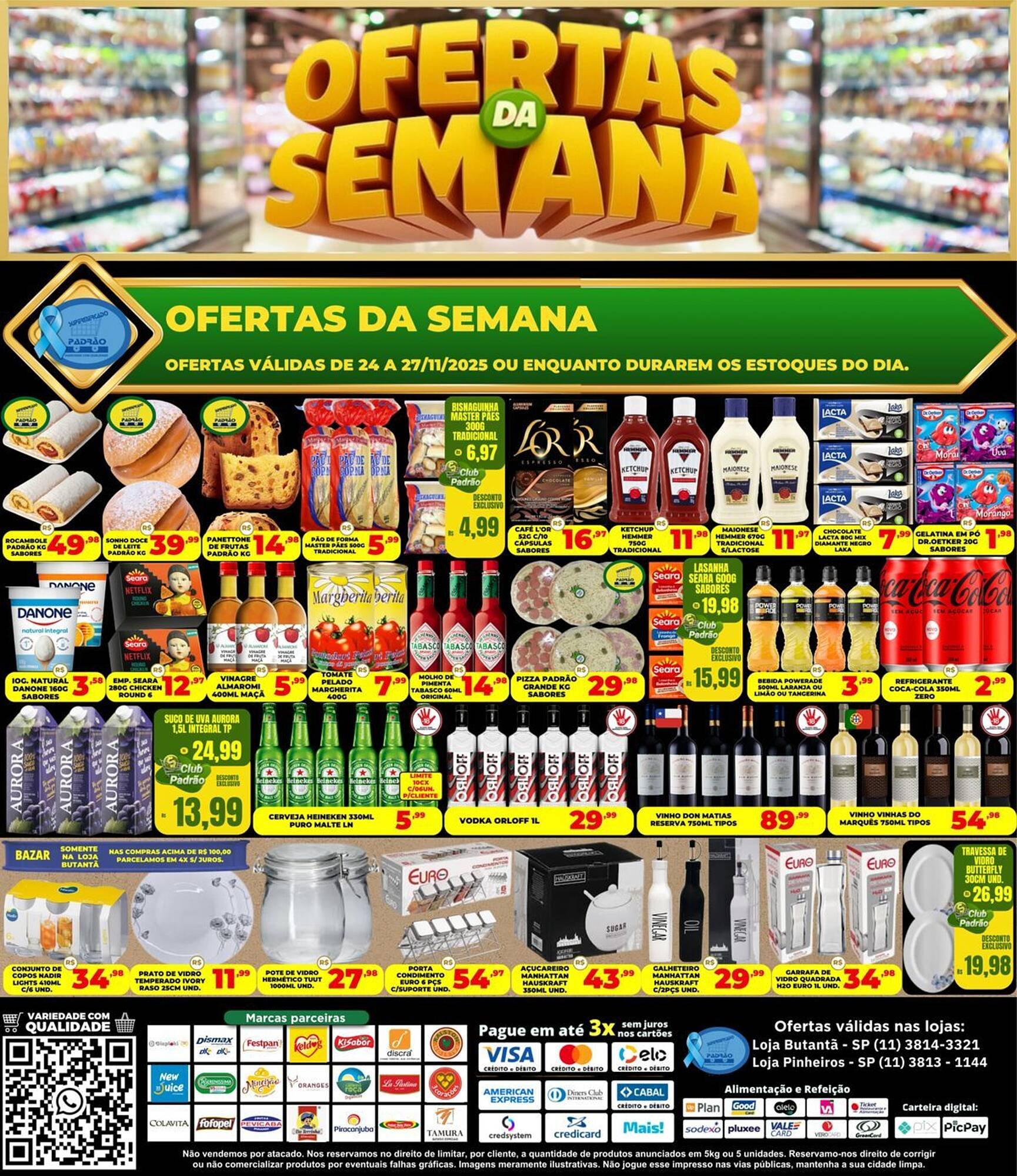 Folheto Supermercado Padrão (2025-11-24 - 2025-11-27)