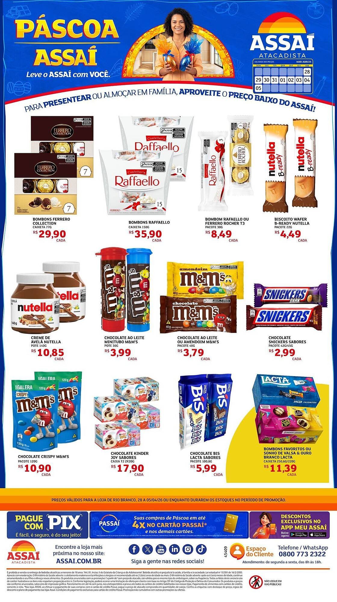 Encarte Assaí Atacadista (2026-03-30 - 2026-04-05)