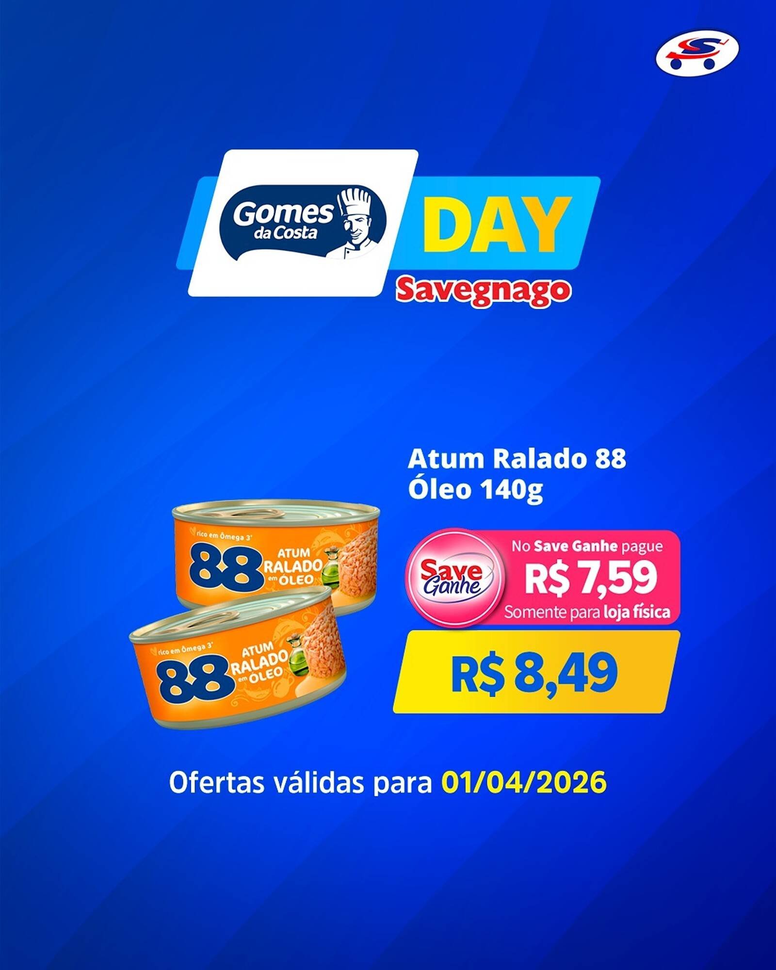 Catálogo Supermercados Savegnago (2026-04-01 - 2026-04-01)