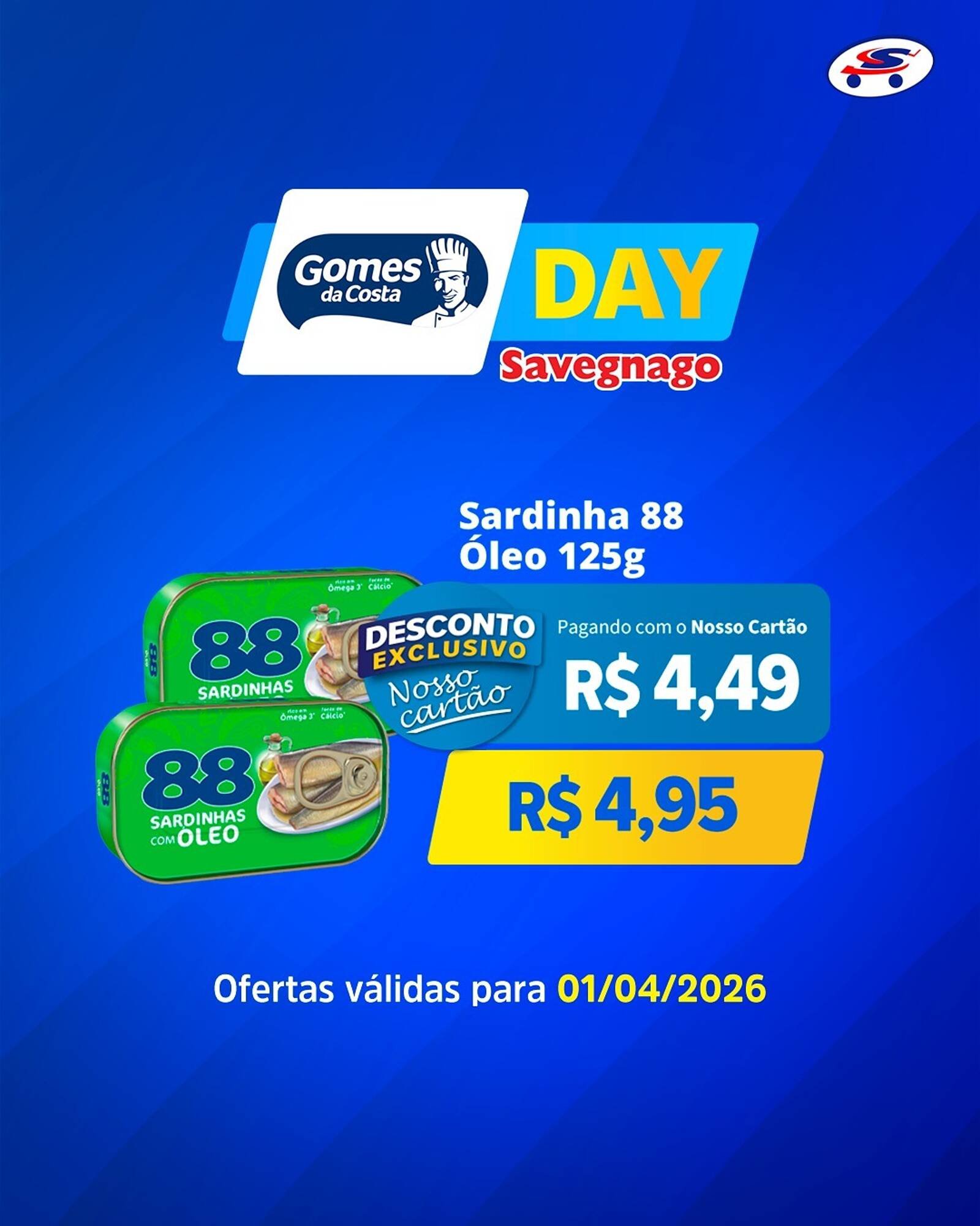 Catálogo Supermercados Savegnago (2026-04-01 - 2026-04-01)