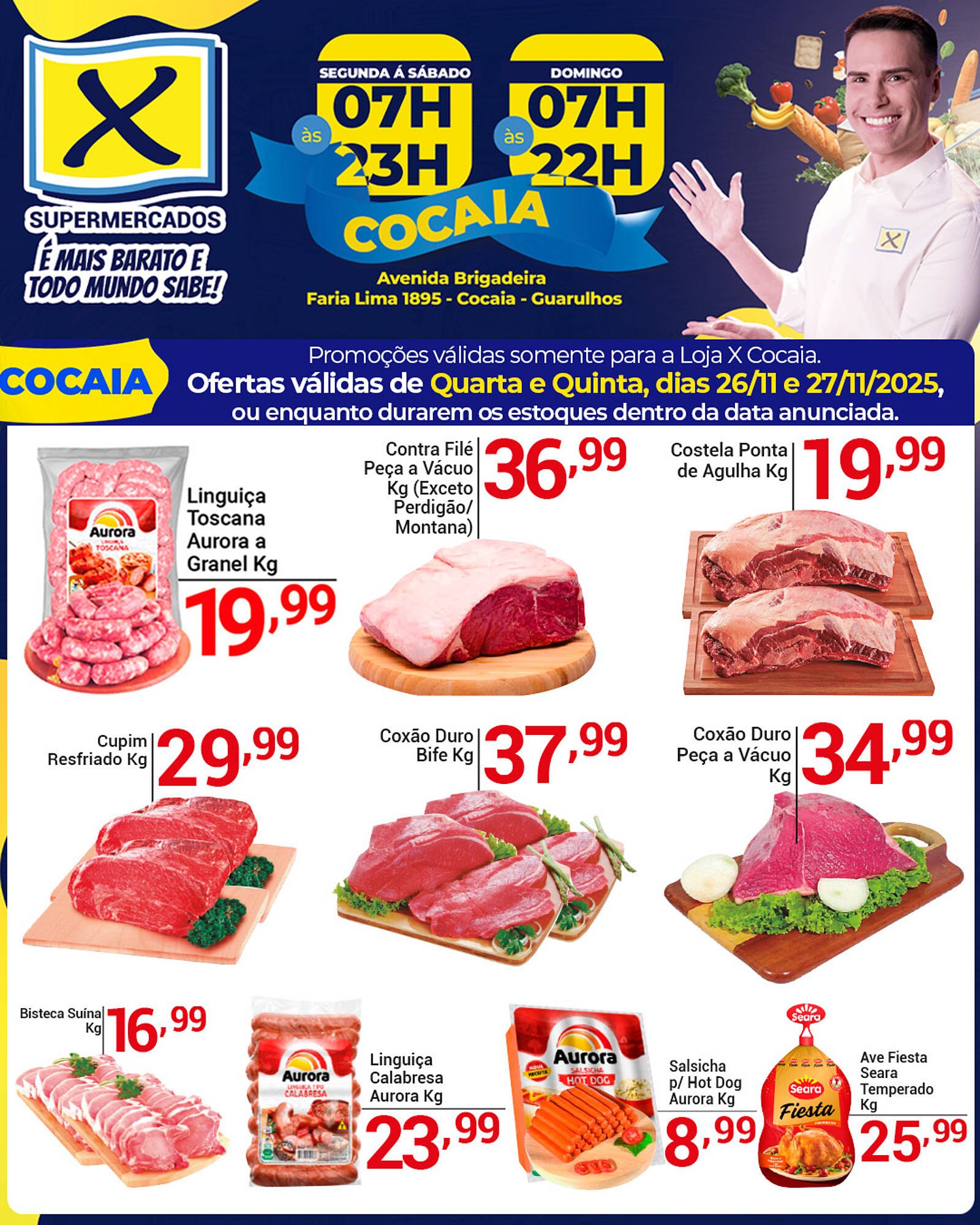 Folheto X Supermercados (2025-11-26 - 2025-11-27)