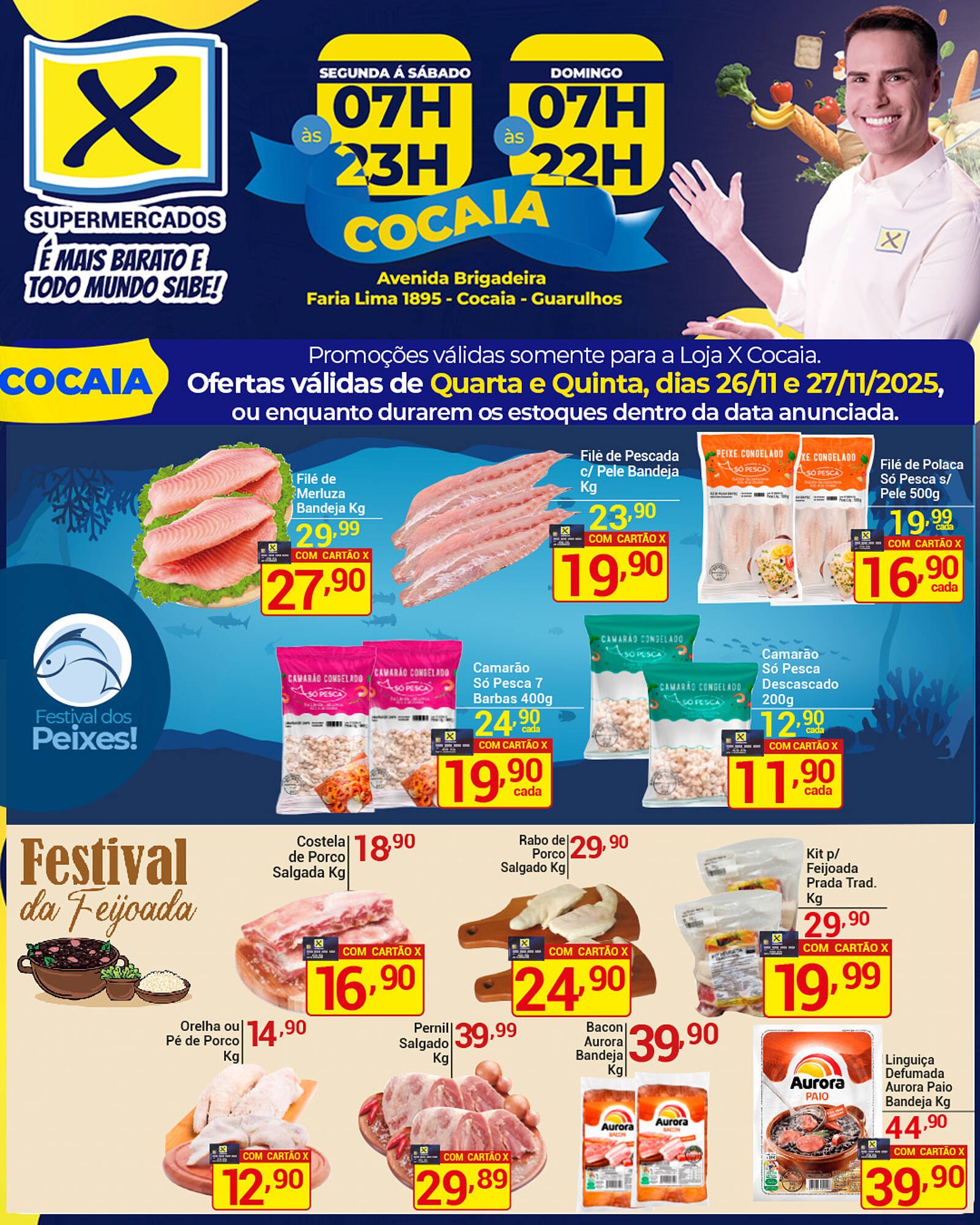 Folheto X Supermercados (2025-11-26 - 2025-11-27)