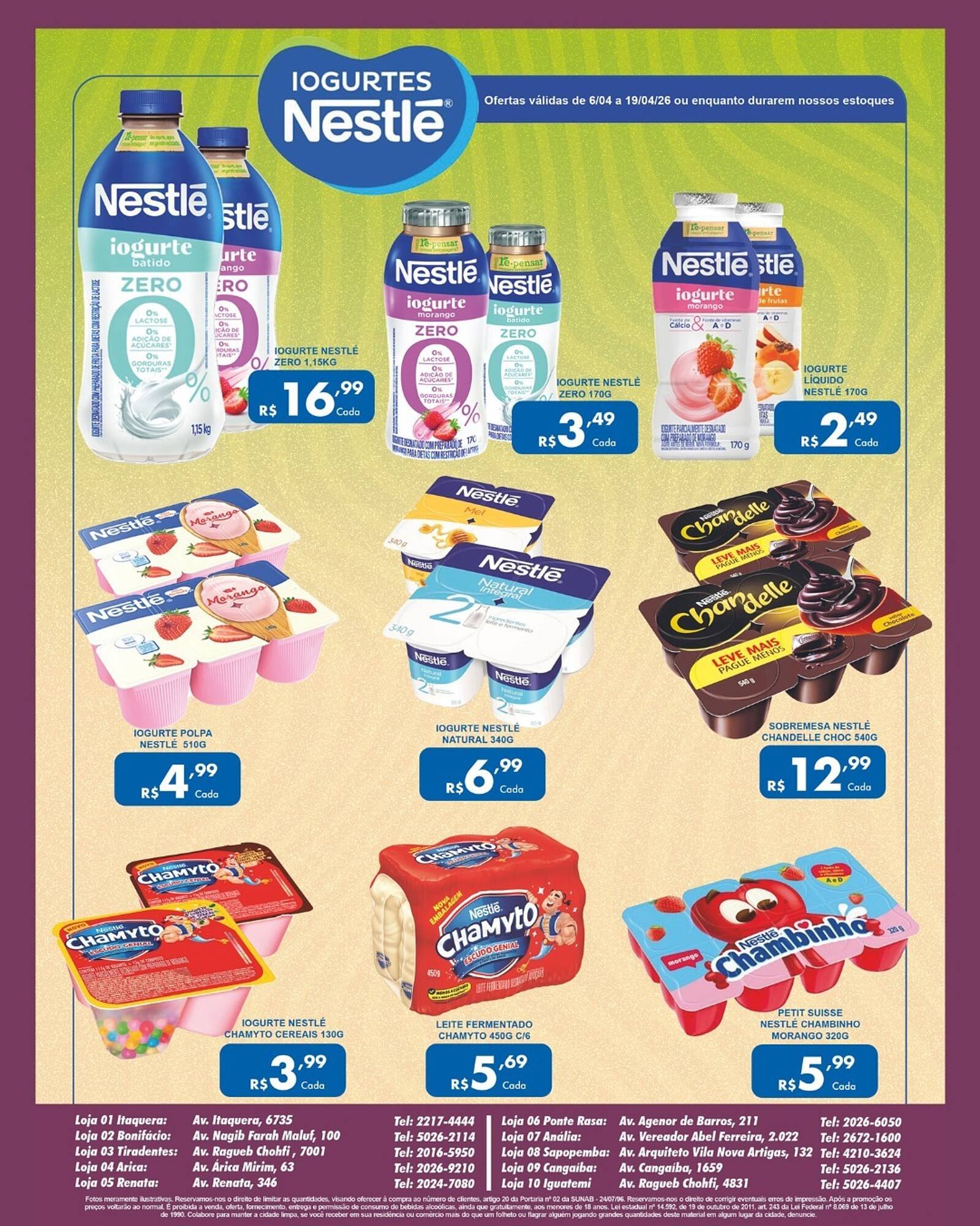 Folheto Negreiros (2026-04-06 - 2026-04-19)