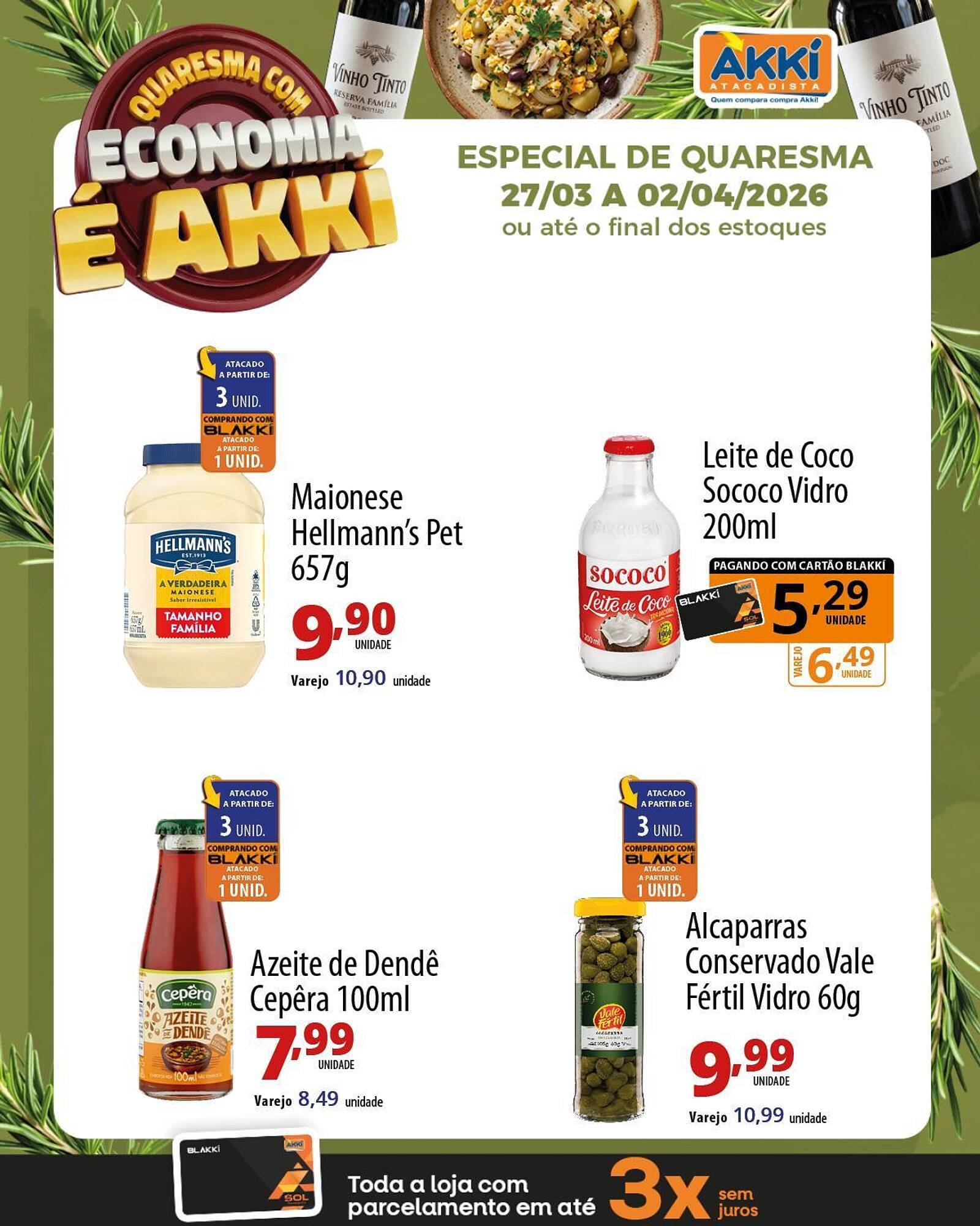 Folheto Akki Atacadista (2026-03-27 - 2026-04-02)