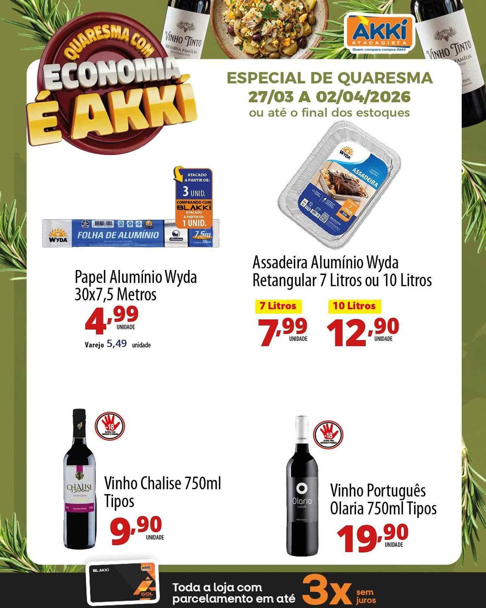 Folheto Akki Atacadista (2026-03-27 - 2026-04-02)