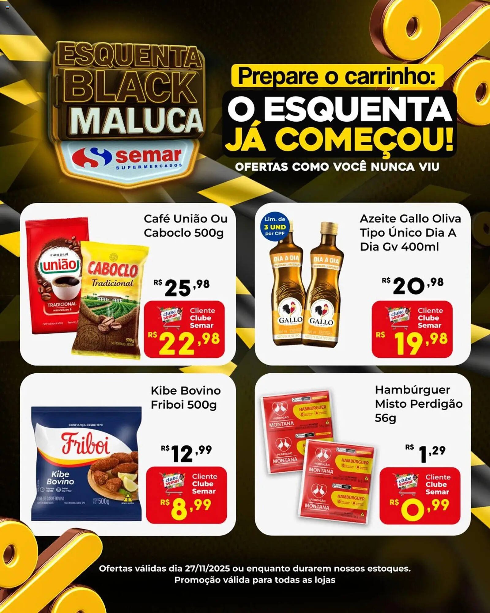 Folheto Semar Supermercado (2025-11-27 - 2025-11-27)