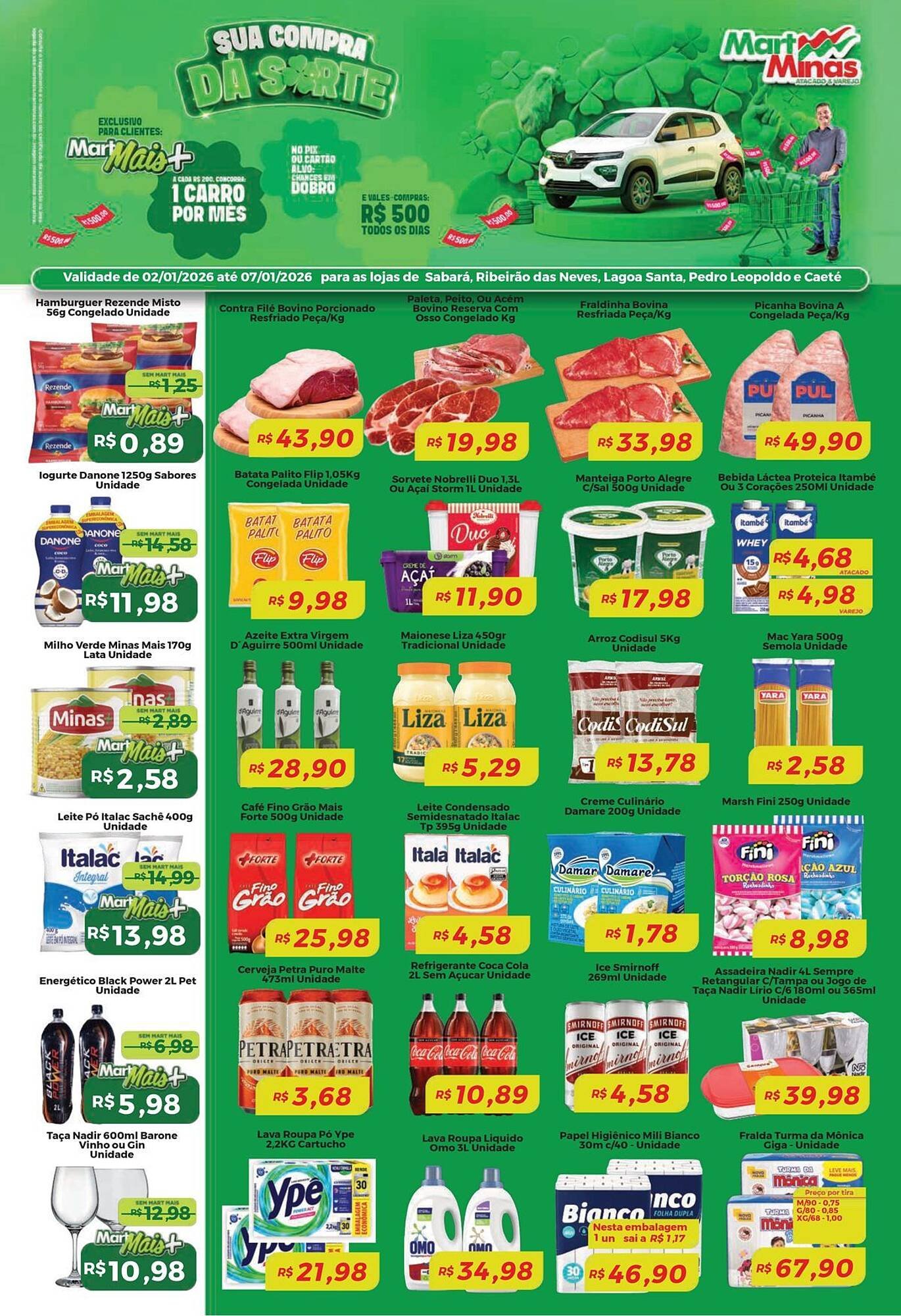 Folheto Mart Minas (2026-01-02 - 2026-07-01)