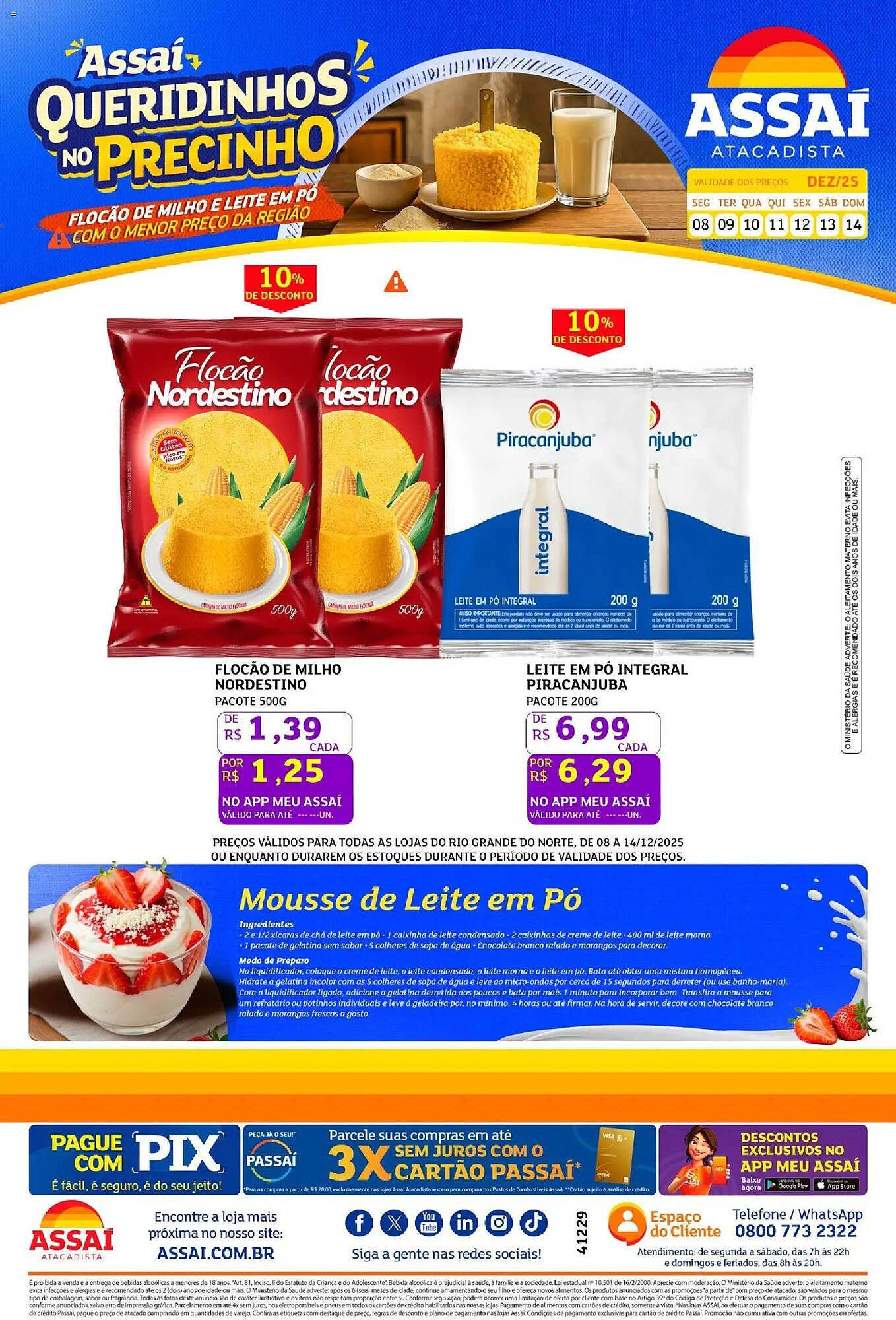 Encarte Assaí Atacadista (2025-12-08 - 2025-12-14)