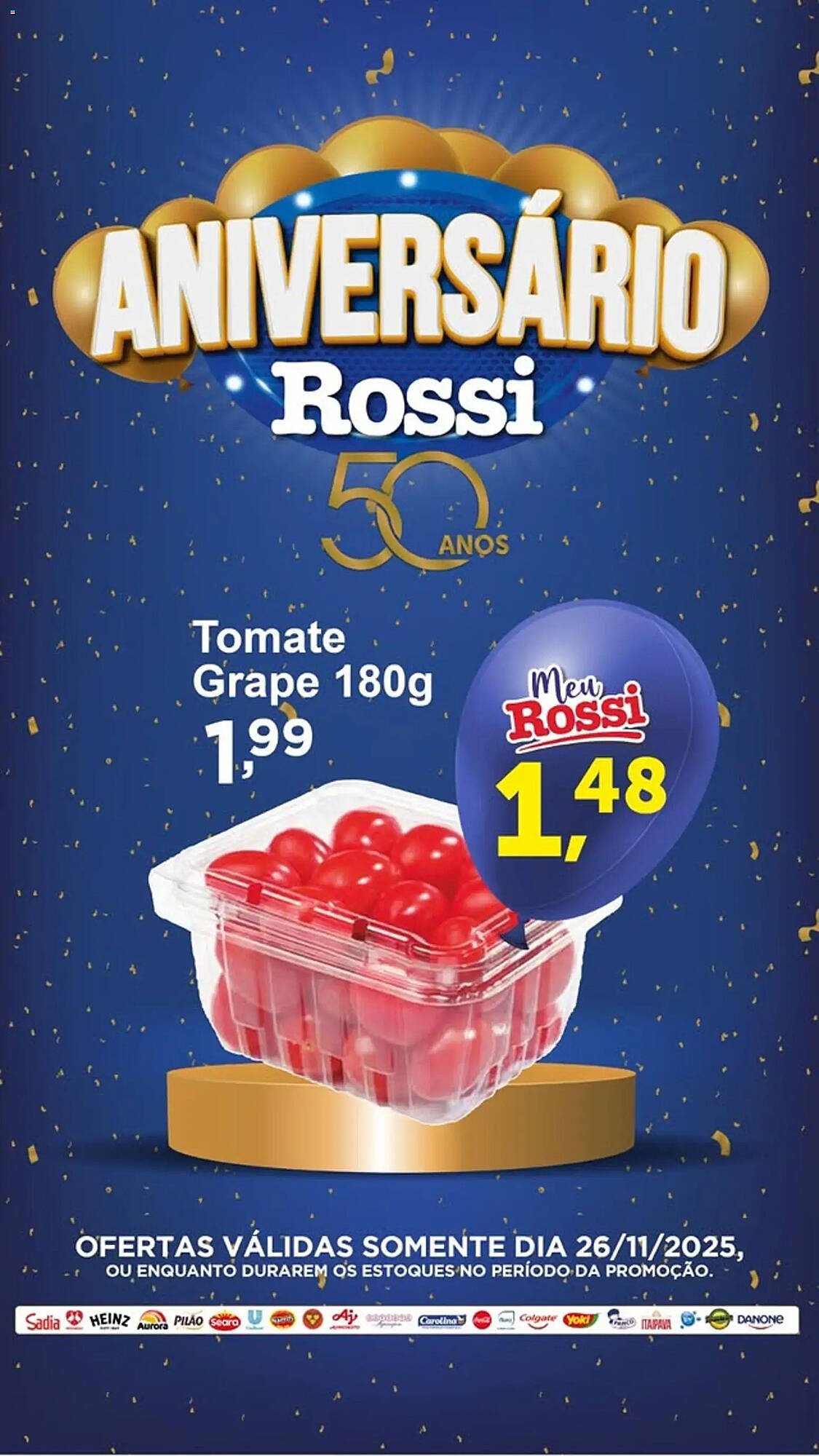Folheto Rossi Supermercado (2025-11-26 - 2025-11-27)