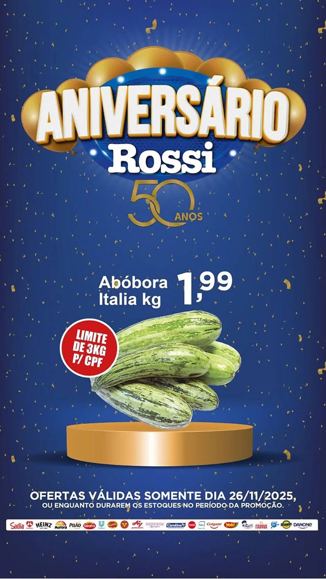 Folheto Rossi Supermercado (2025-11-26 - 2025-11-27)