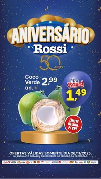 Folheto Rossi Supermercado (2025-11-26 - 2025-11-27)