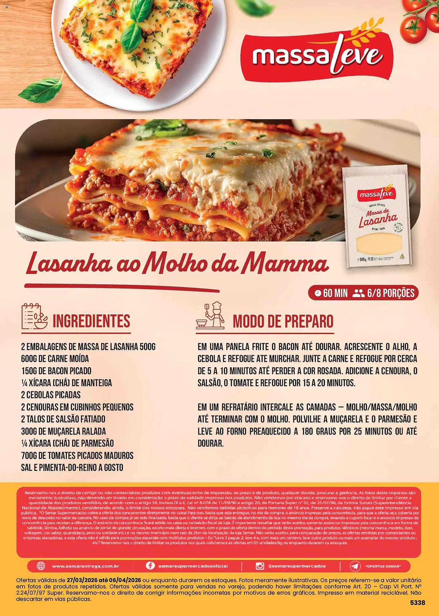 Folheto Semar Supermercado (2026-03-27 - 2026-04-07)