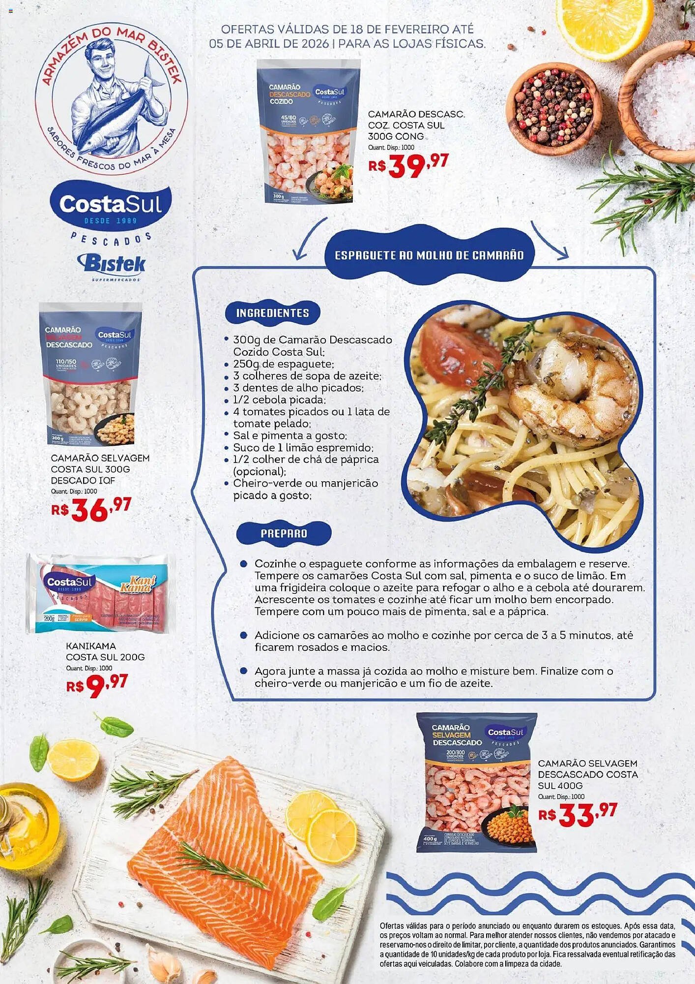 Encarte Bistek Supermercados (2026-02-18 - 2026-04-06)