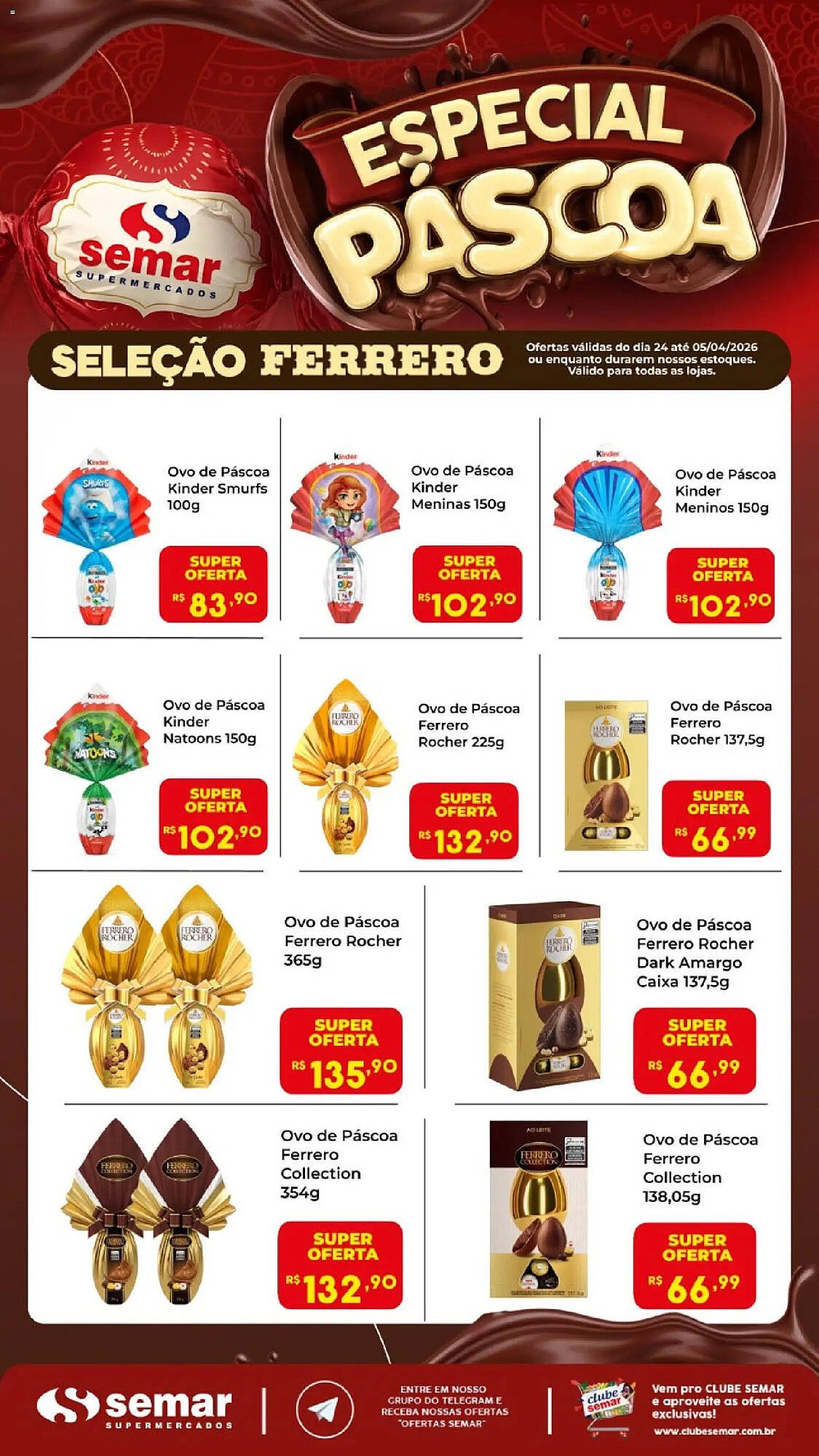 Folheto Semar Supermercado (2026-03-24 - 2026-04-05)