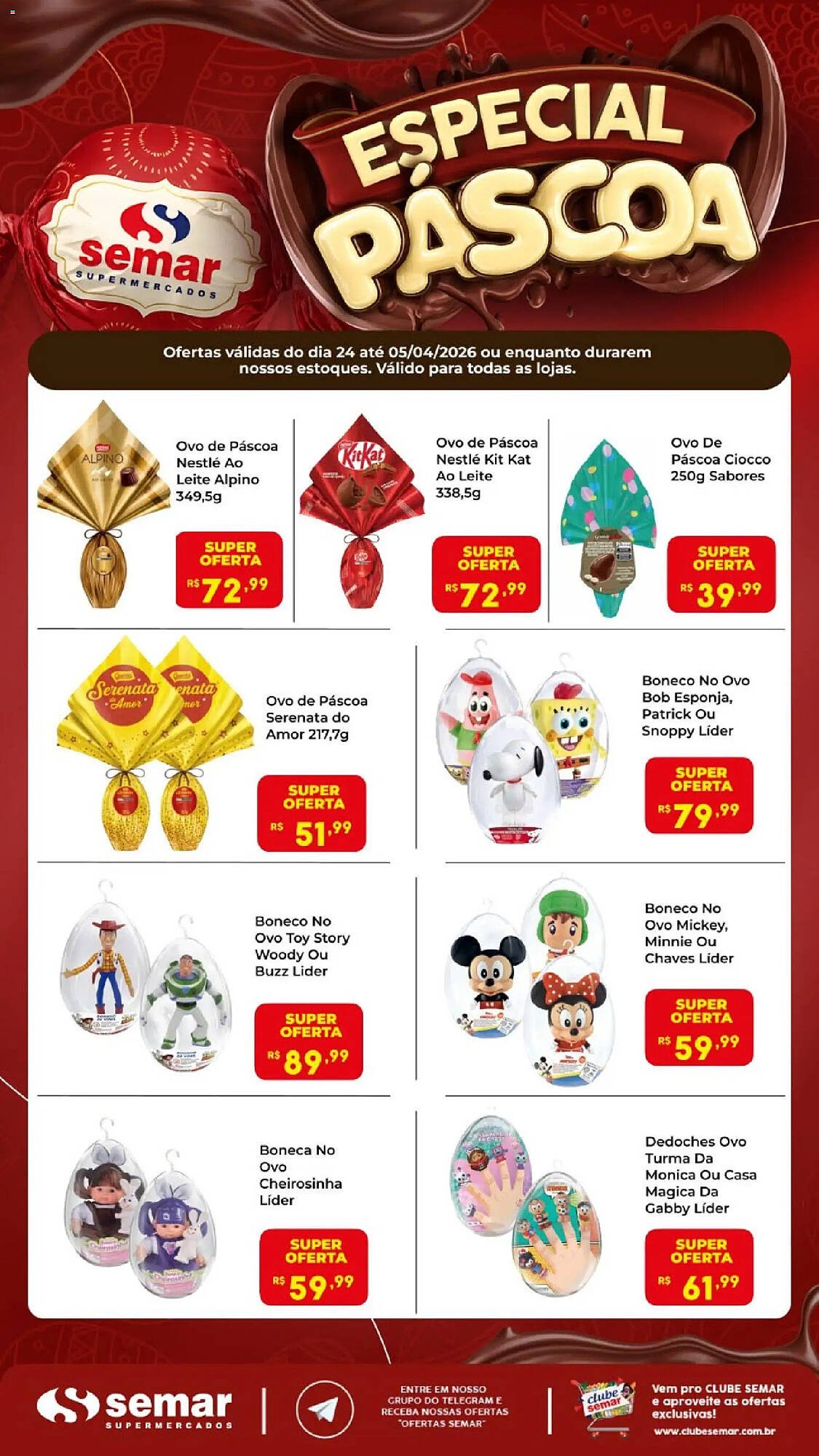 Folheto Semar Supermercado (2026-03-24 - 2026-04-05)