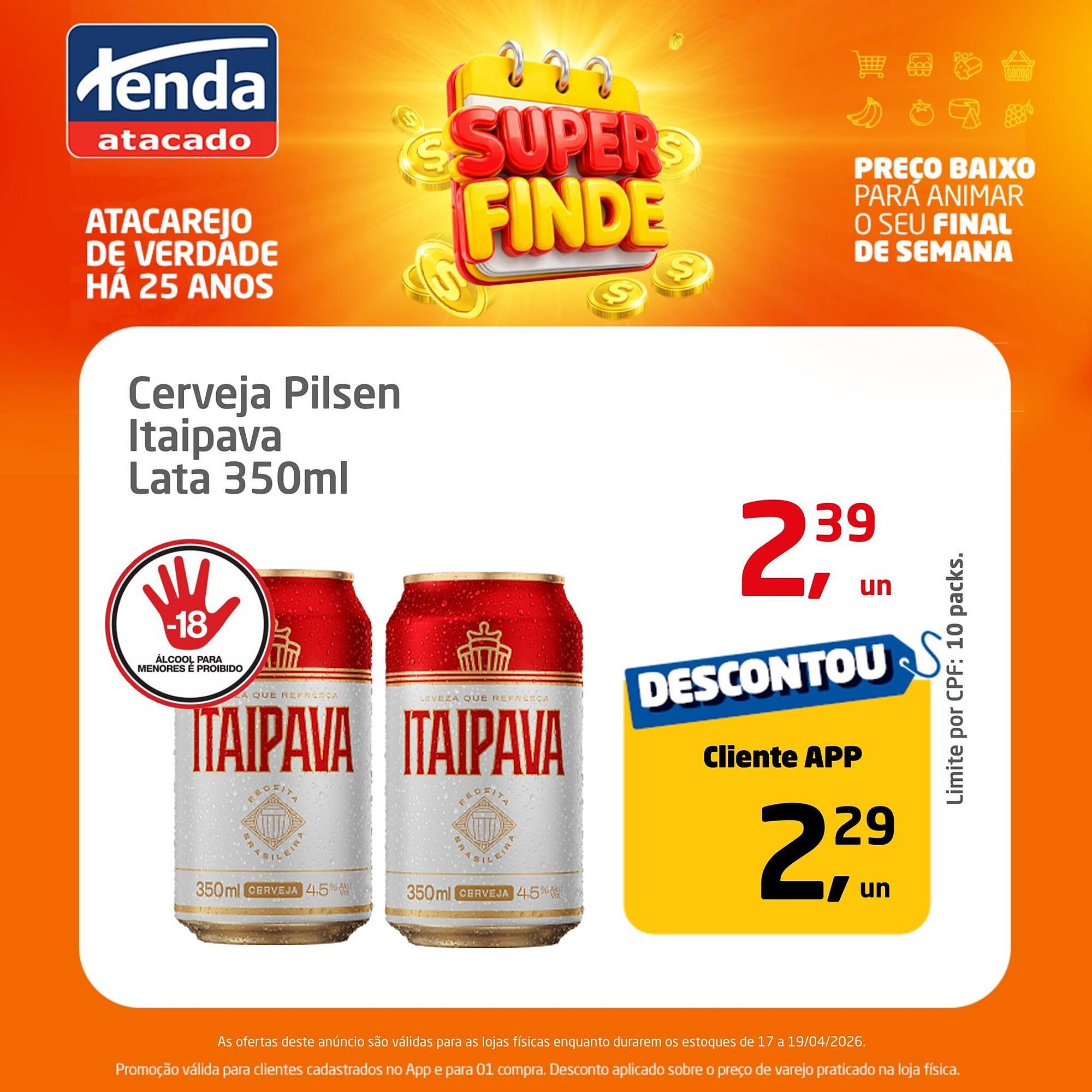 Folheto Tenda Atacado (2026-04-17 - 2026-04-19)