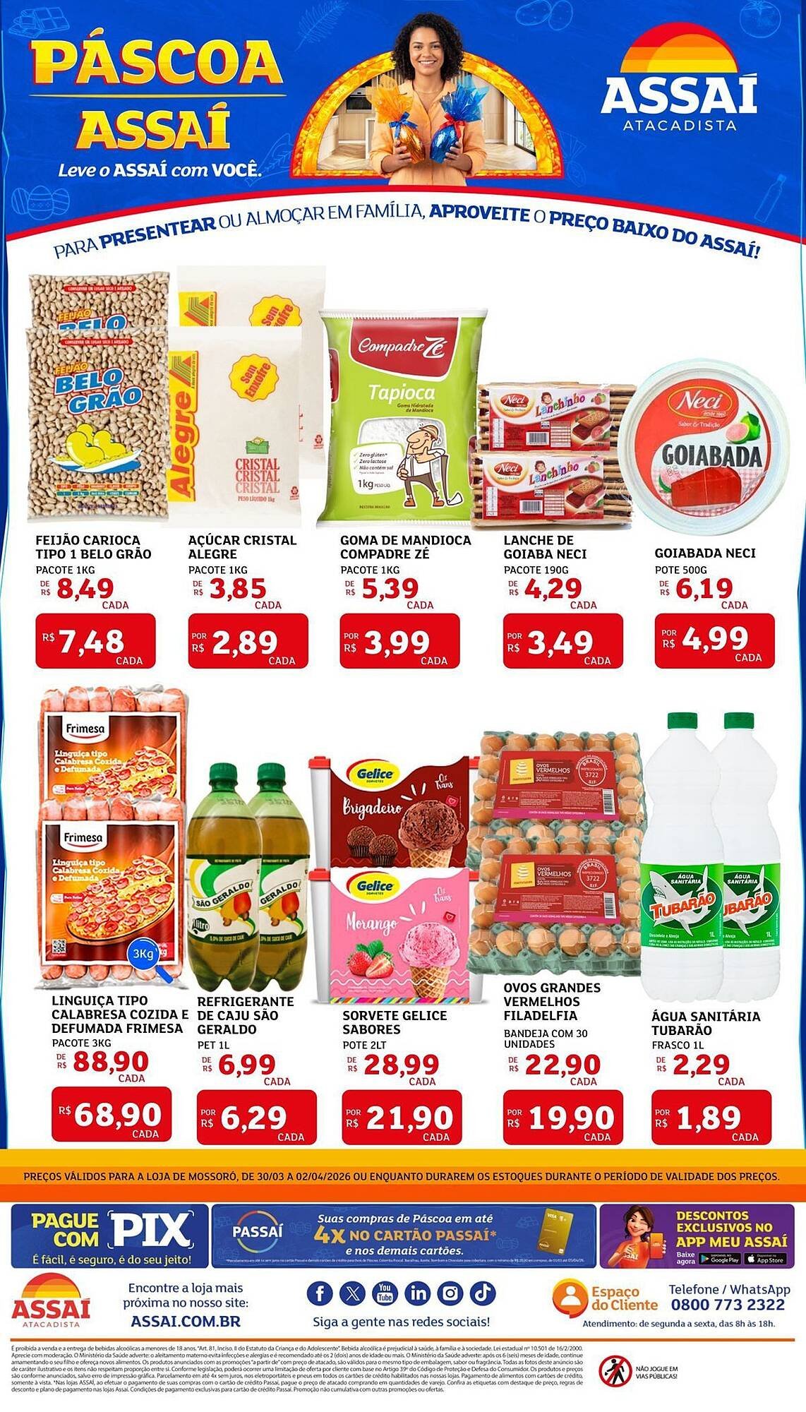 Encarte Assaí Atacadista (2026-03-30 - 2026-04-02)