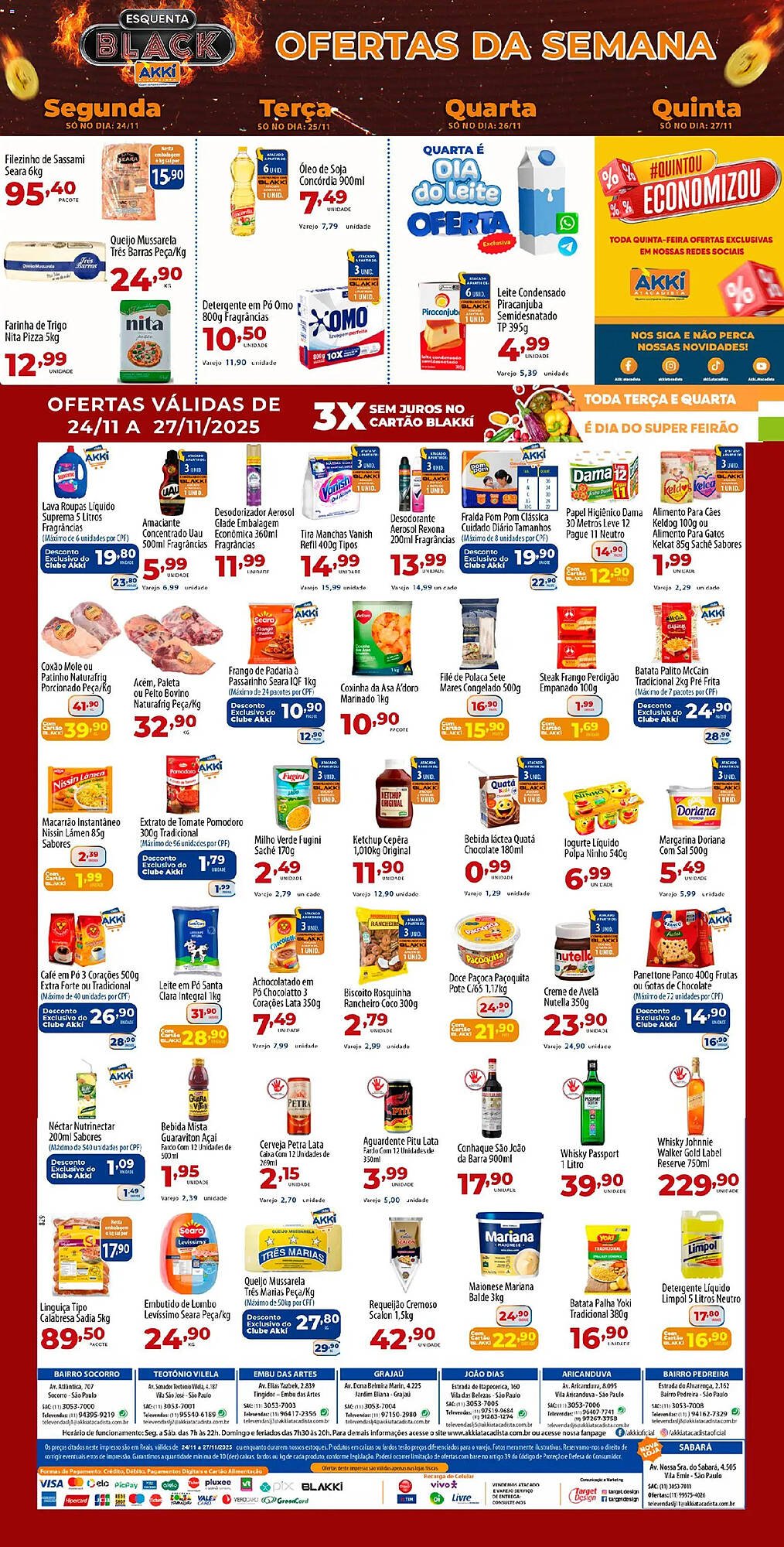 Folheto Akki Atacadista (2025-11-24 - 2025-11-27)