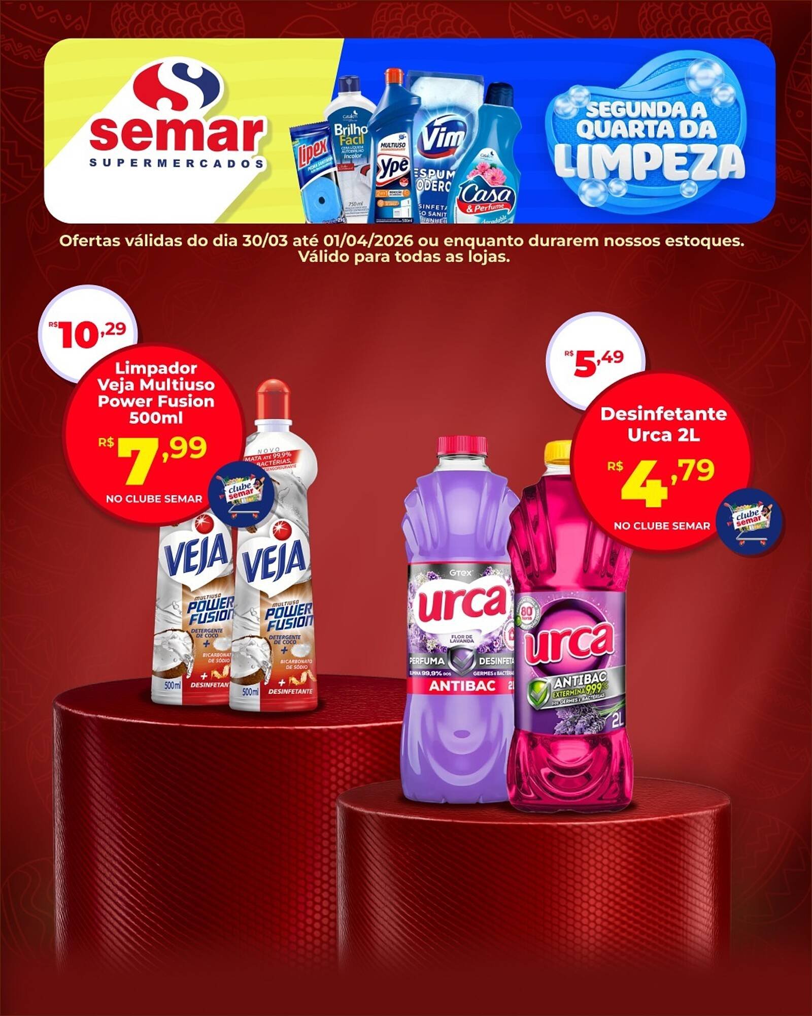 Folheto Semar Supermercado (2026-03-30 - 2026-04-01)