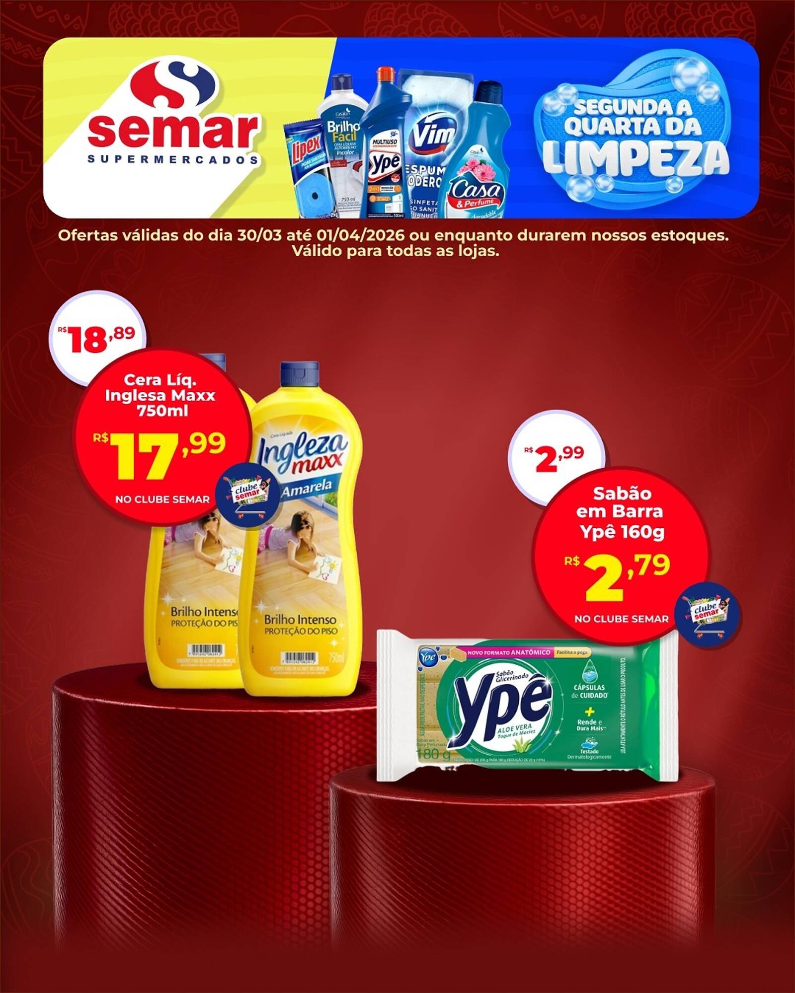 Folheto Semar Supermercado (2026-03-30 - 2026-04-01)