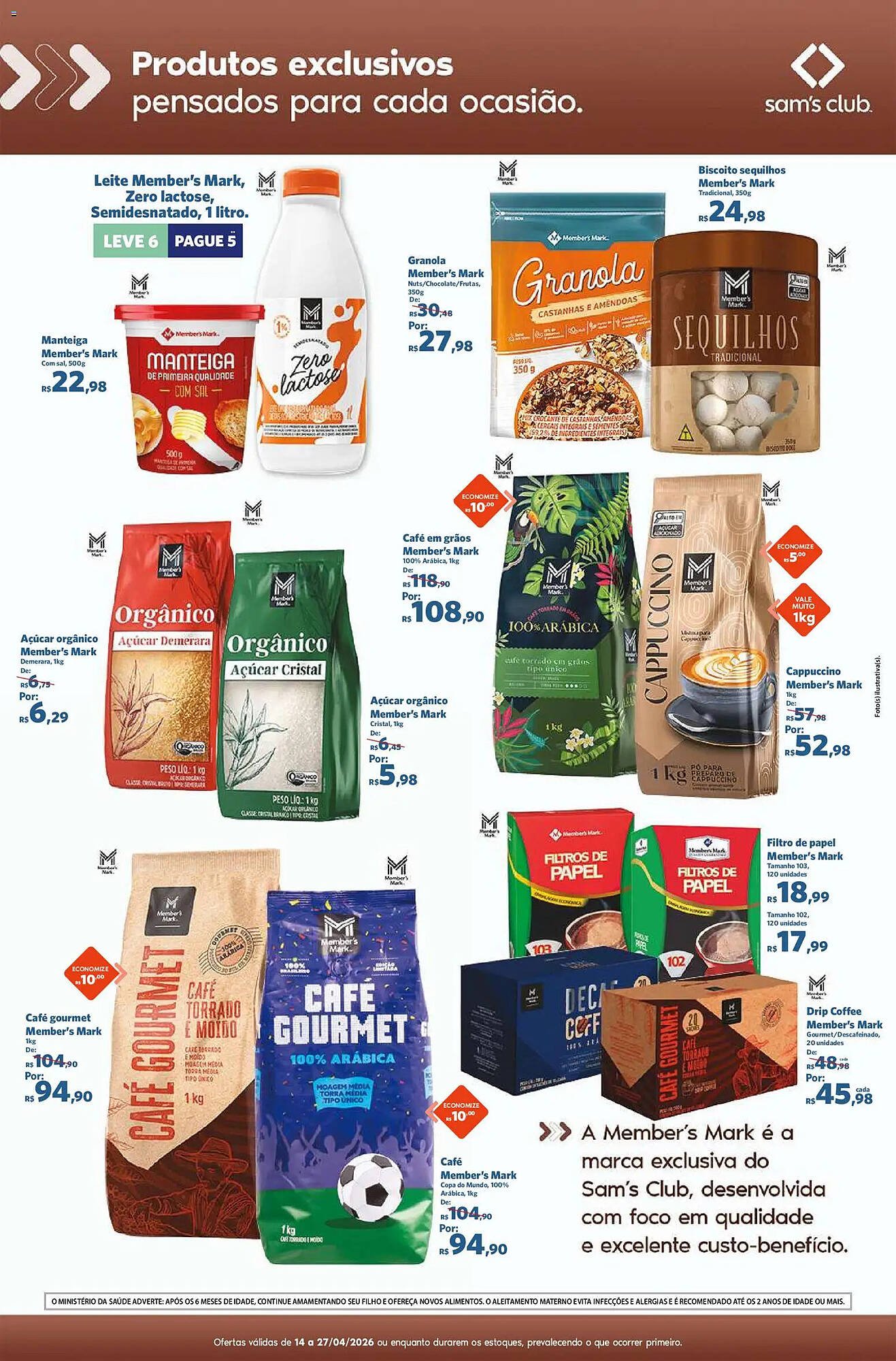 Folheto Sam's Club (2026-04-14 - 2026-04-27)