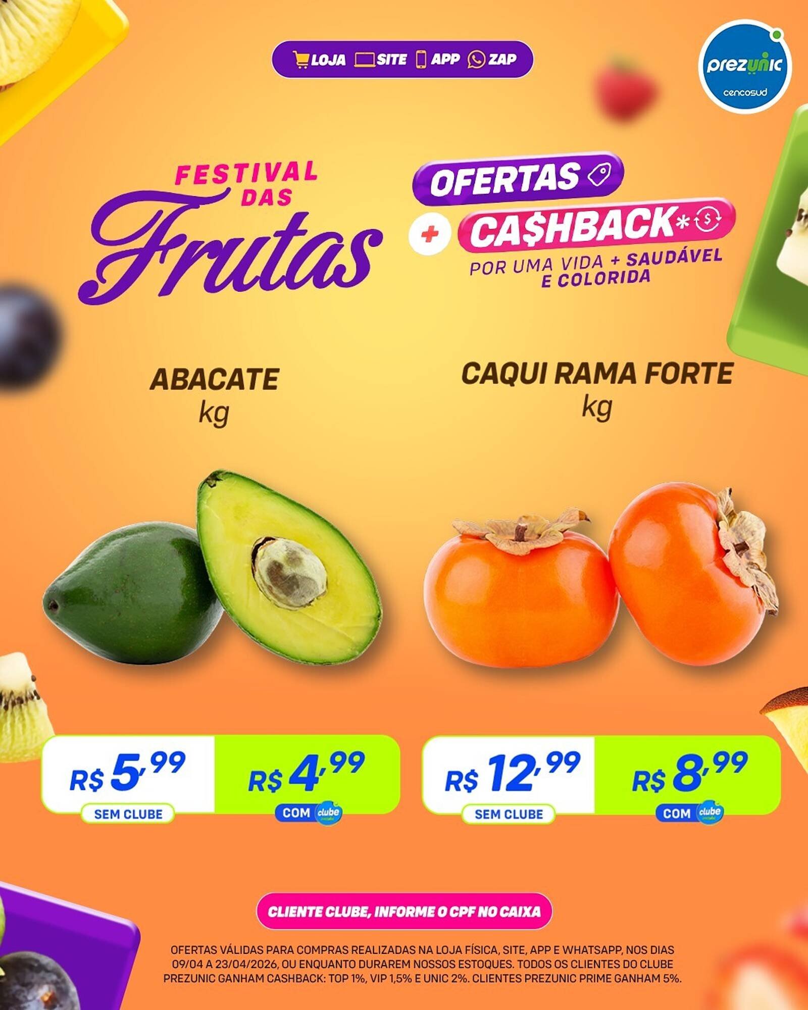 Encarte Prezunic (2026-04-09 - 2026-04-23)