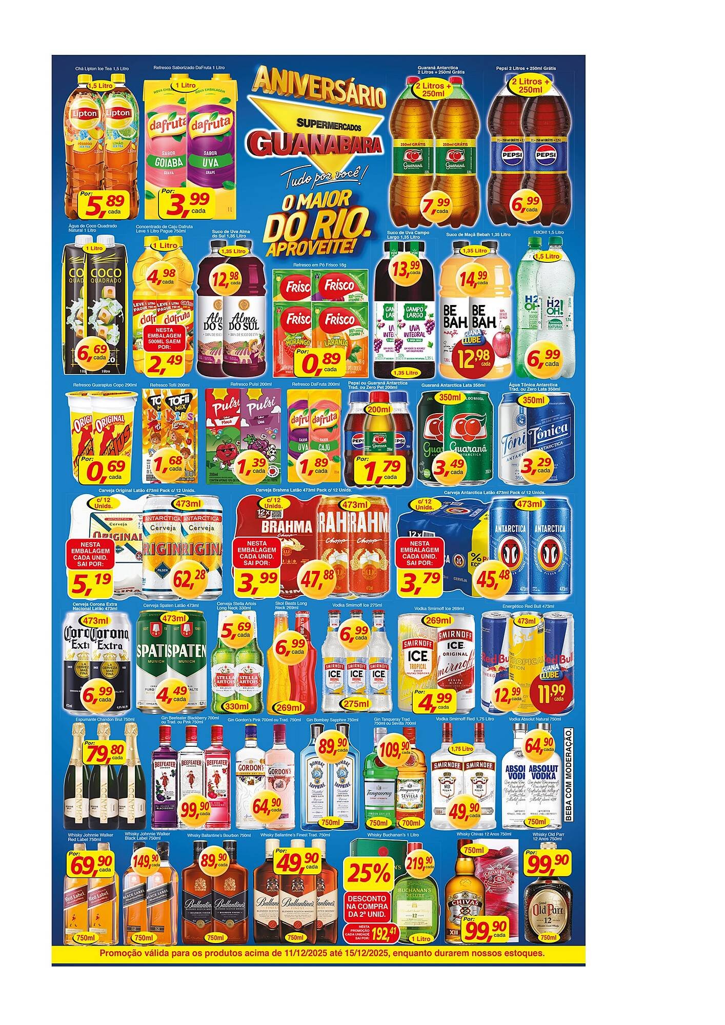 Encarte Supermercados Guanabara (2025-12-12 - 2025-12-15)