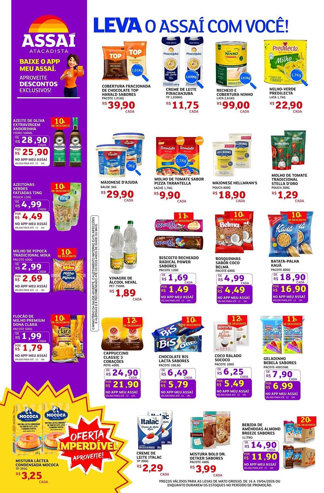 Encarte Assaí Atacadista (2026-04-16 - 2026-04-19)