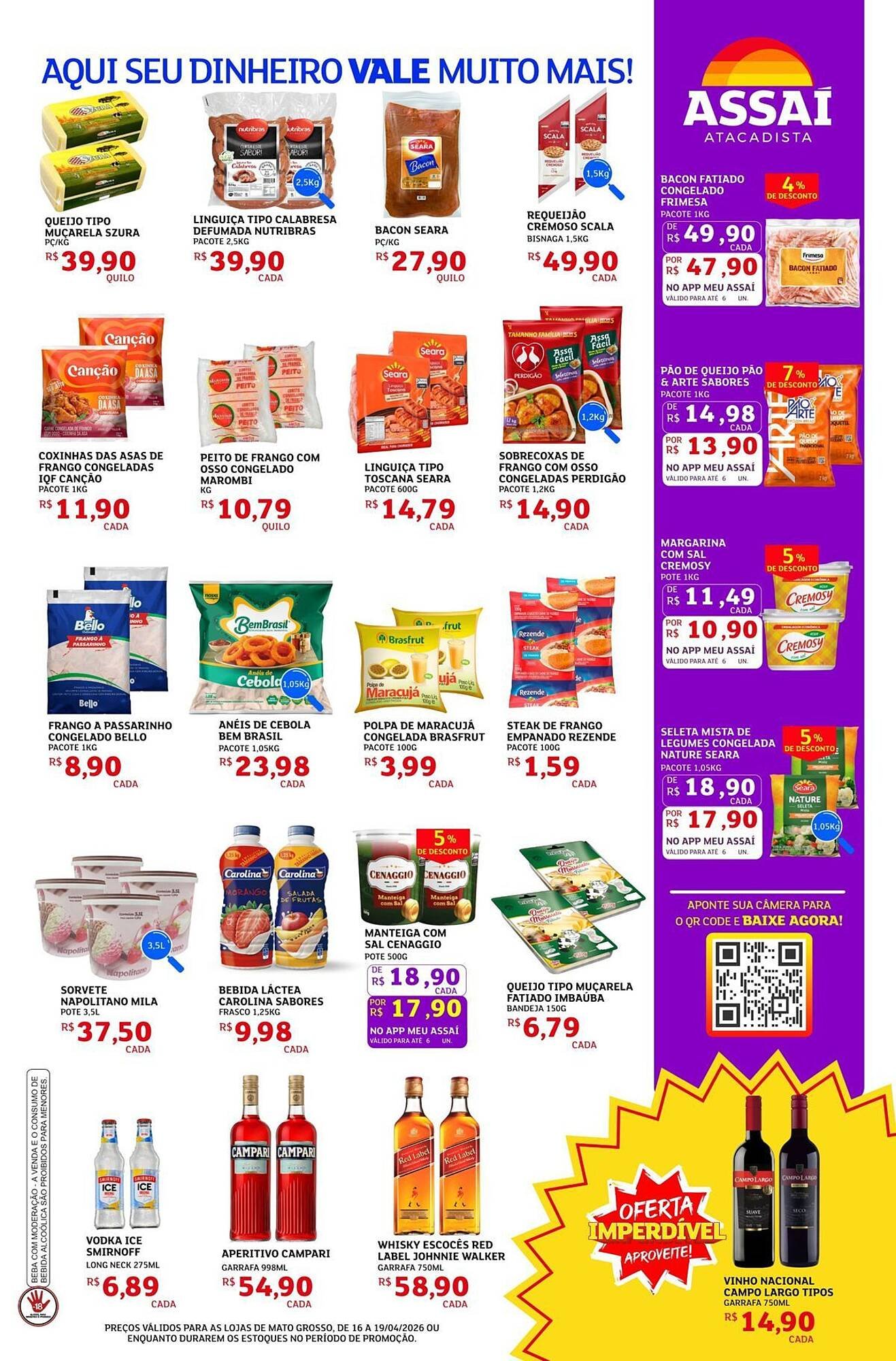 Encarte Assaí Atacadista (2026-04-16 - 2026-04-19)