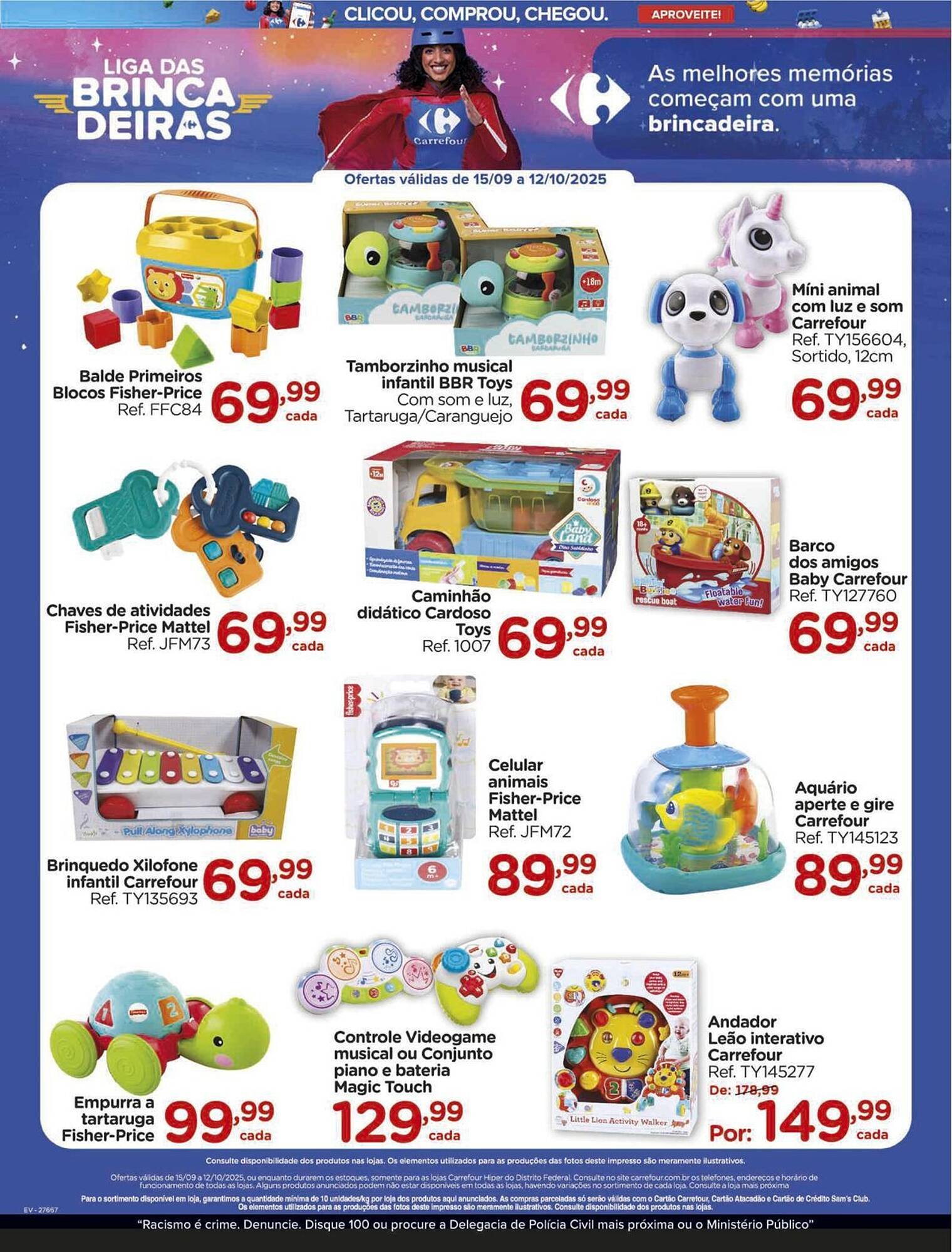 Folheto Carrefour (2025-09-15 - 2025-10-12)