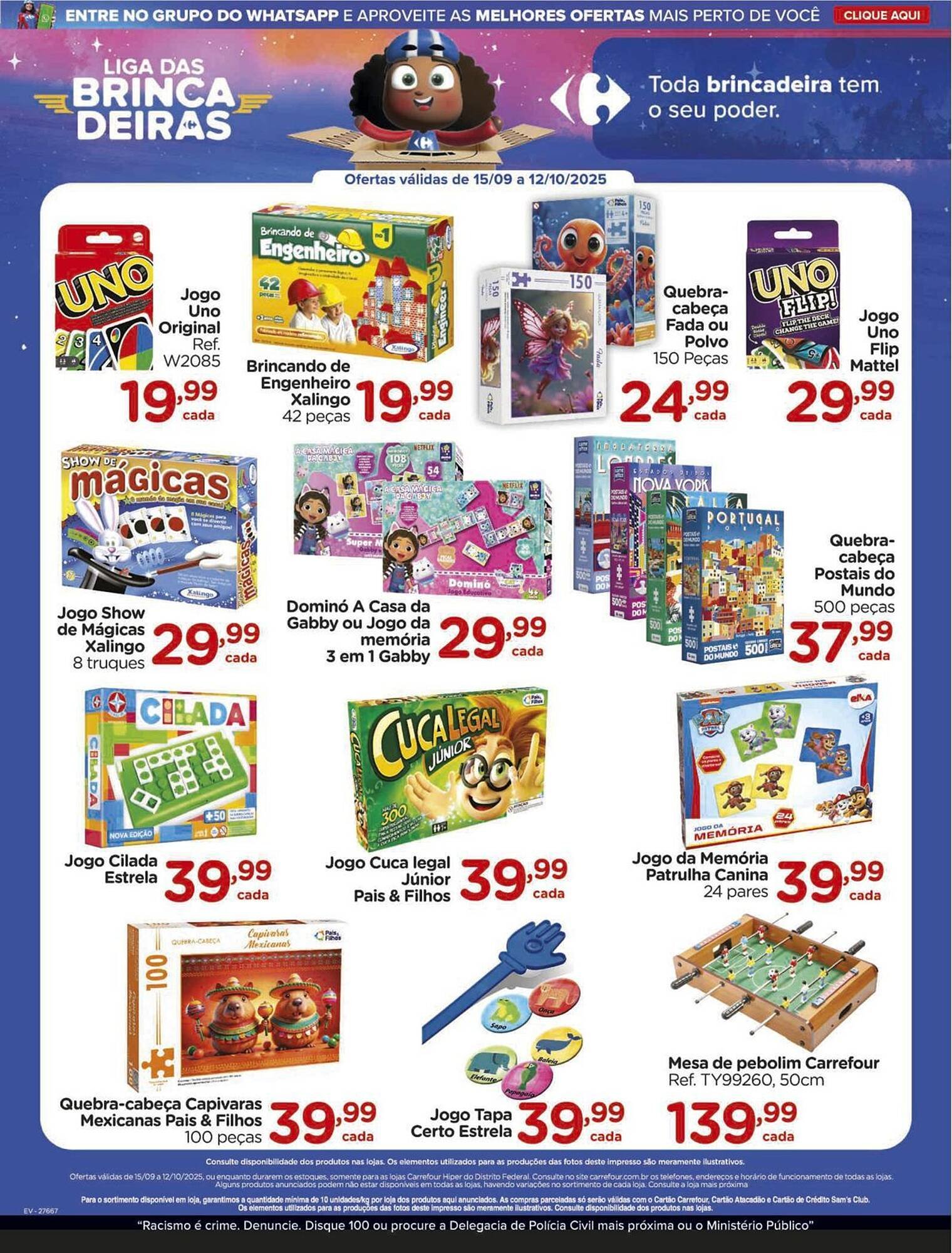 Folheto Carrefour (2025-09-15 - 2025-10-12)