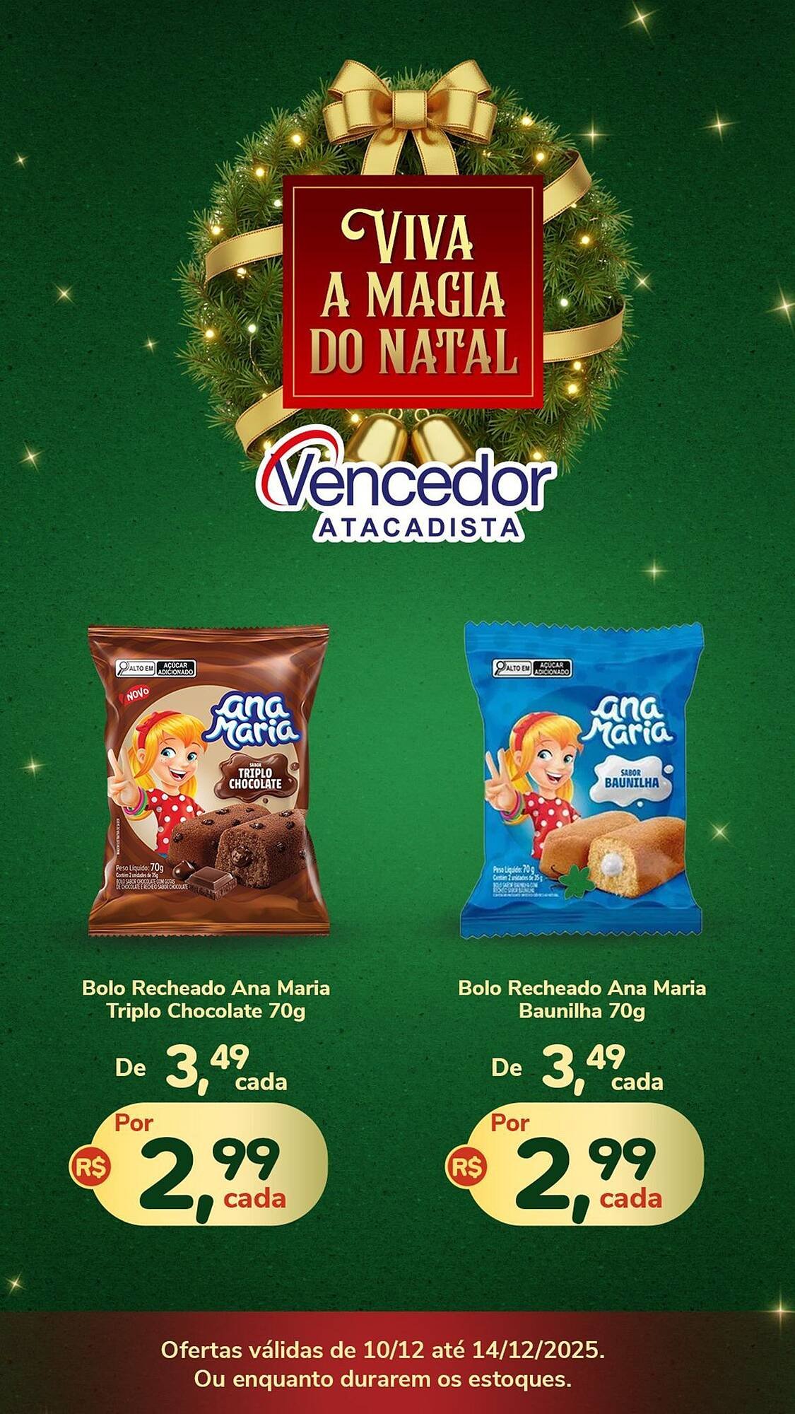 Folheto Vencedor Atacadista (2025-12-10 - 2025-12-31)