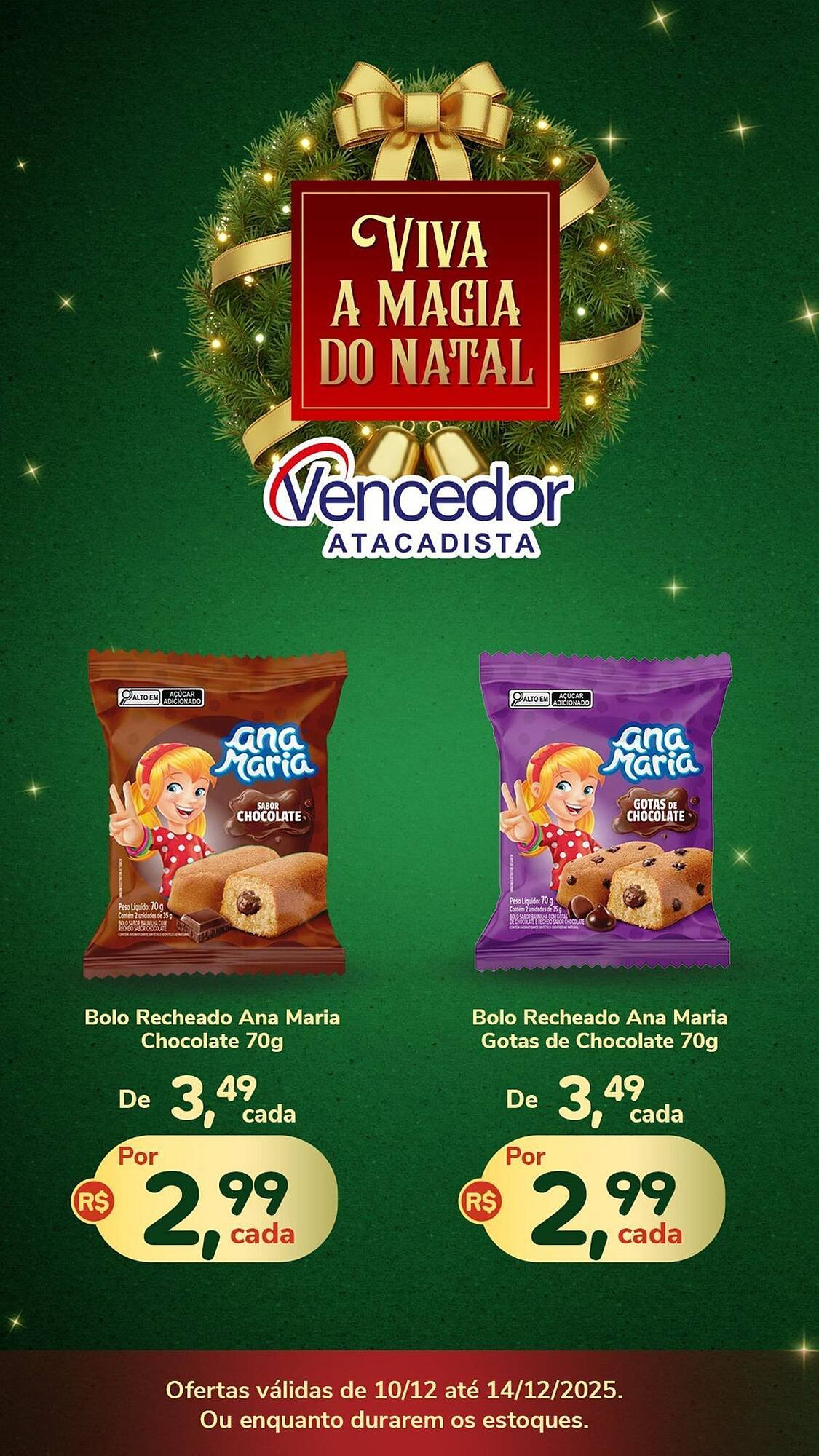 Folheto Vencedor Atacadista (2025-12-10 - 2025-12-31)