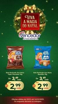Folheto Vencedor Atacadista (2025-12-10 - 2025-12-31)