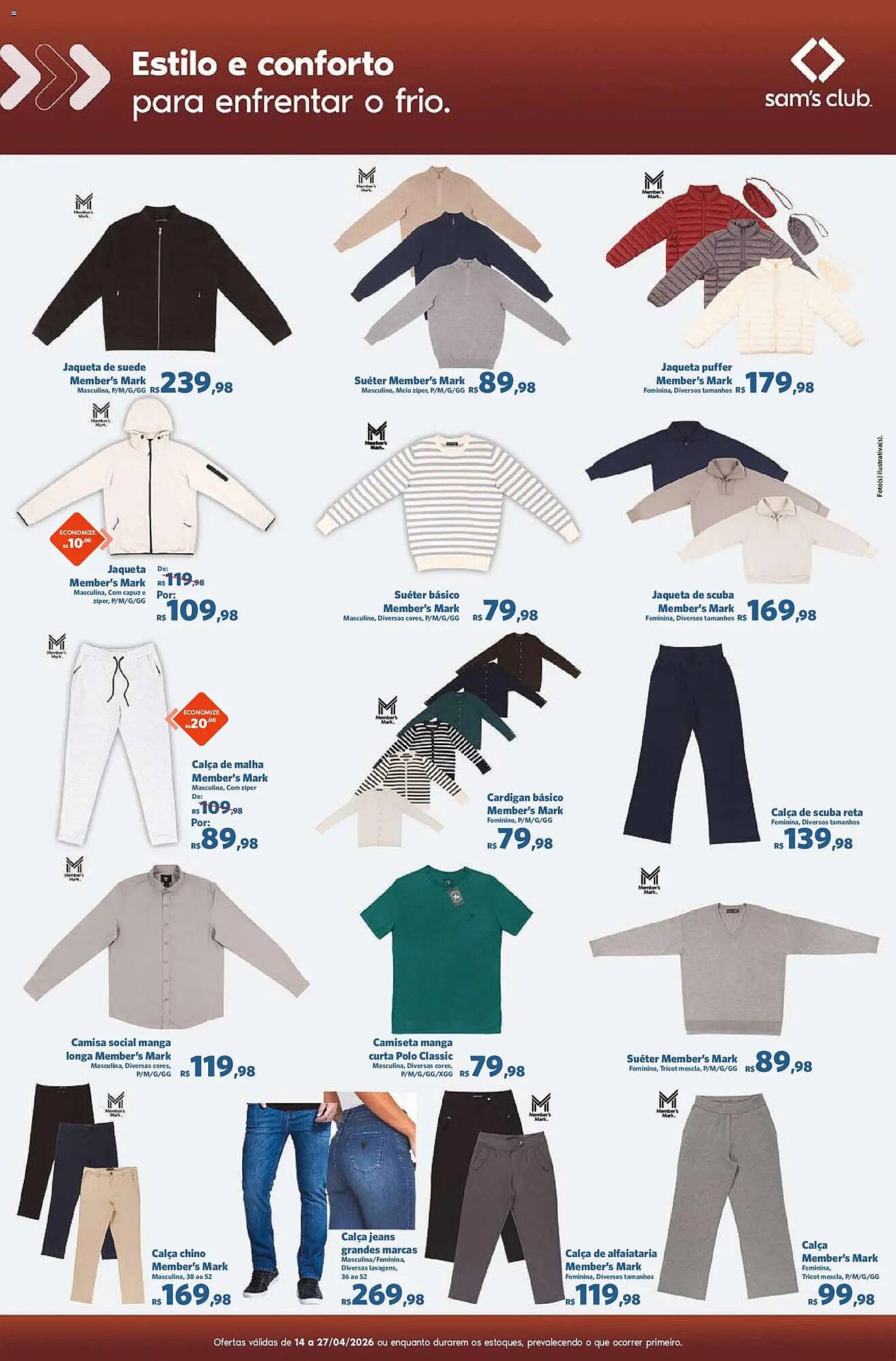 Folheto Sam's Club (2026-04-14 - 2026-04-27)