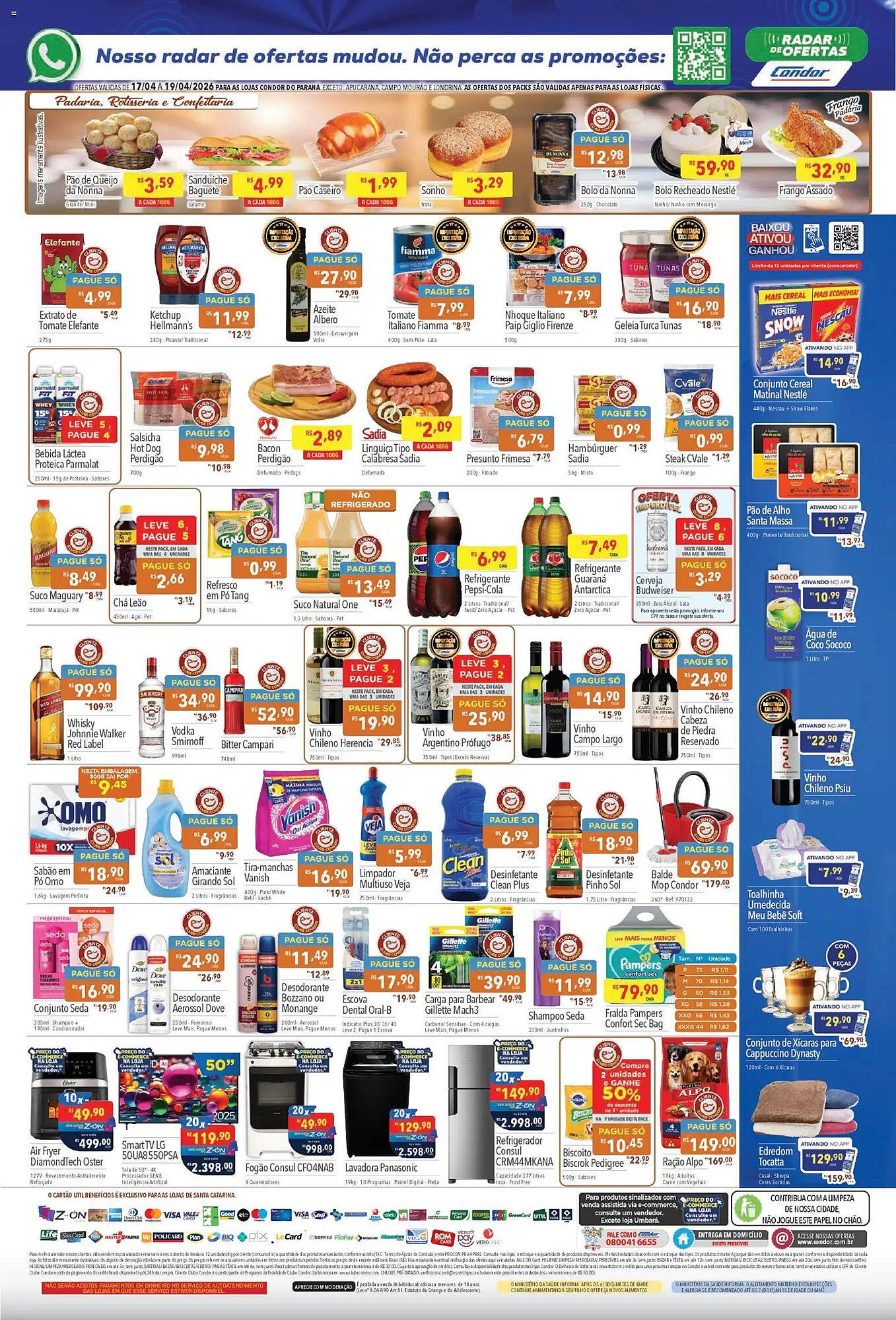 Catálogo Supermercados Condor (2026-04-17 - 2026-04-19)