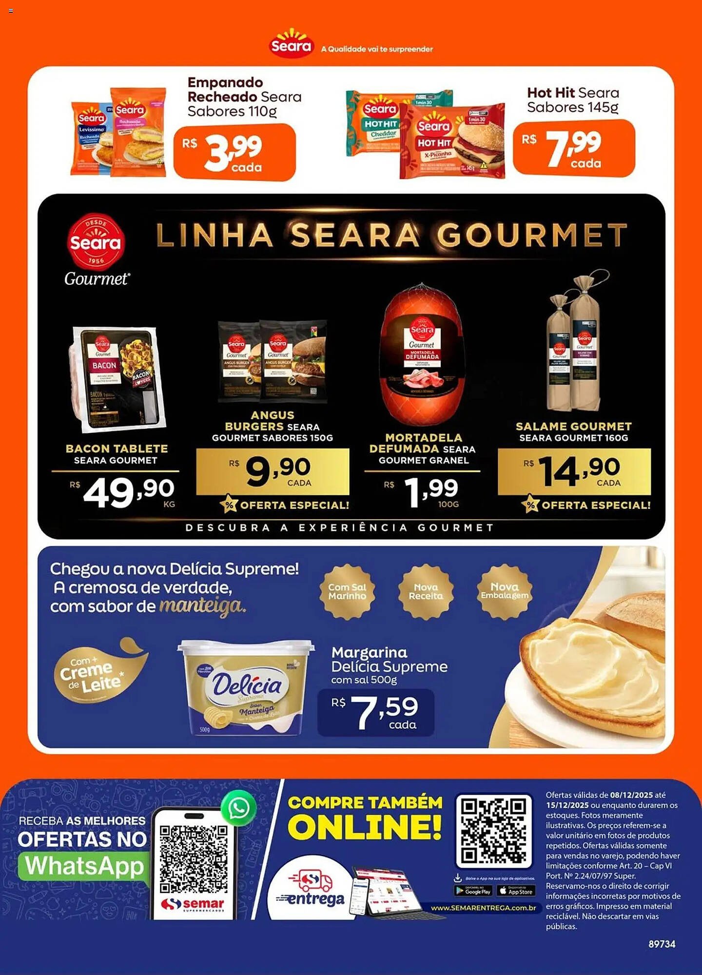 Folheto Semar Supermercado (2025-12-08 - 2025-12-15)