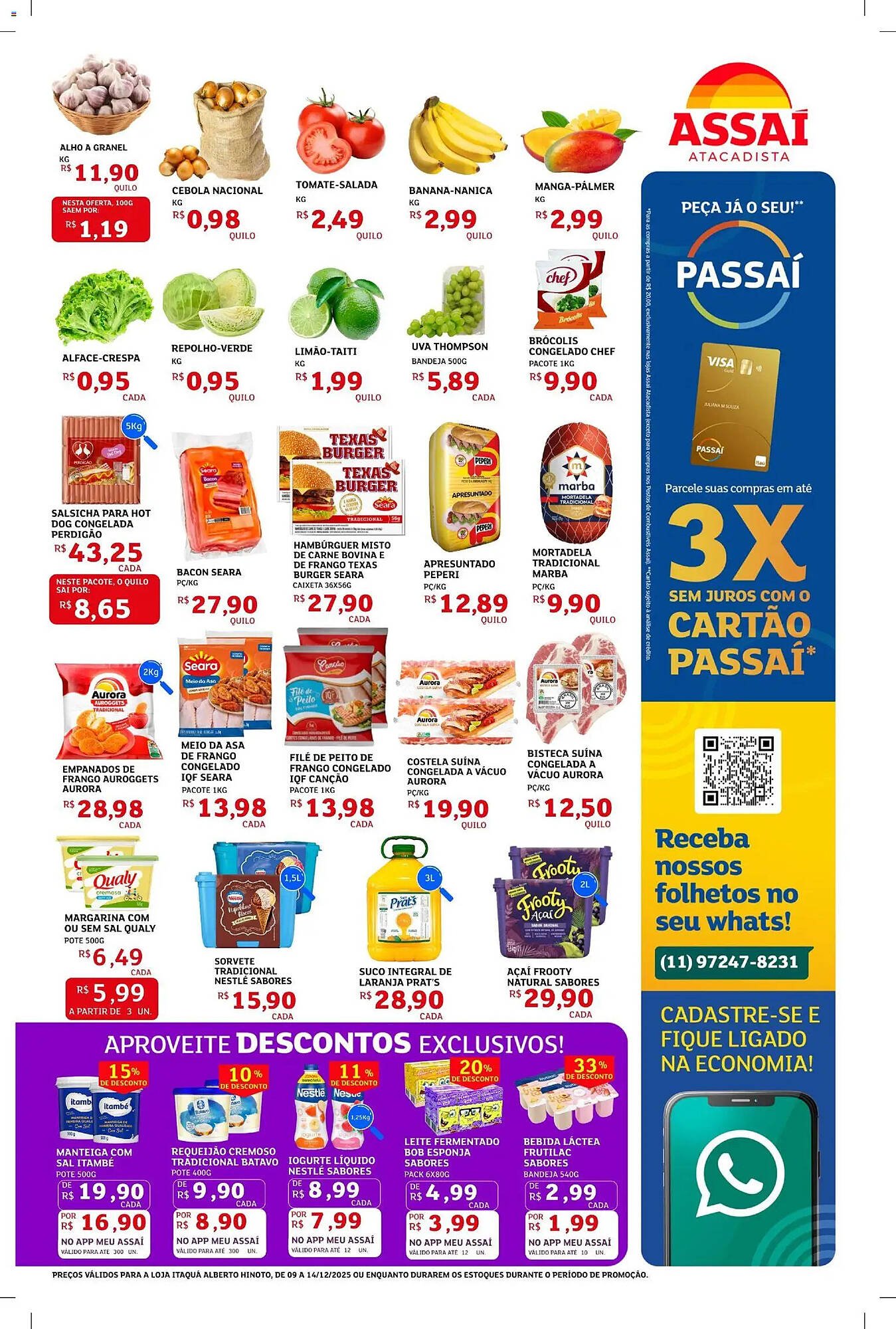 Encarte Assaí Atacadista (2025-12-09 - 2025-12-14)
