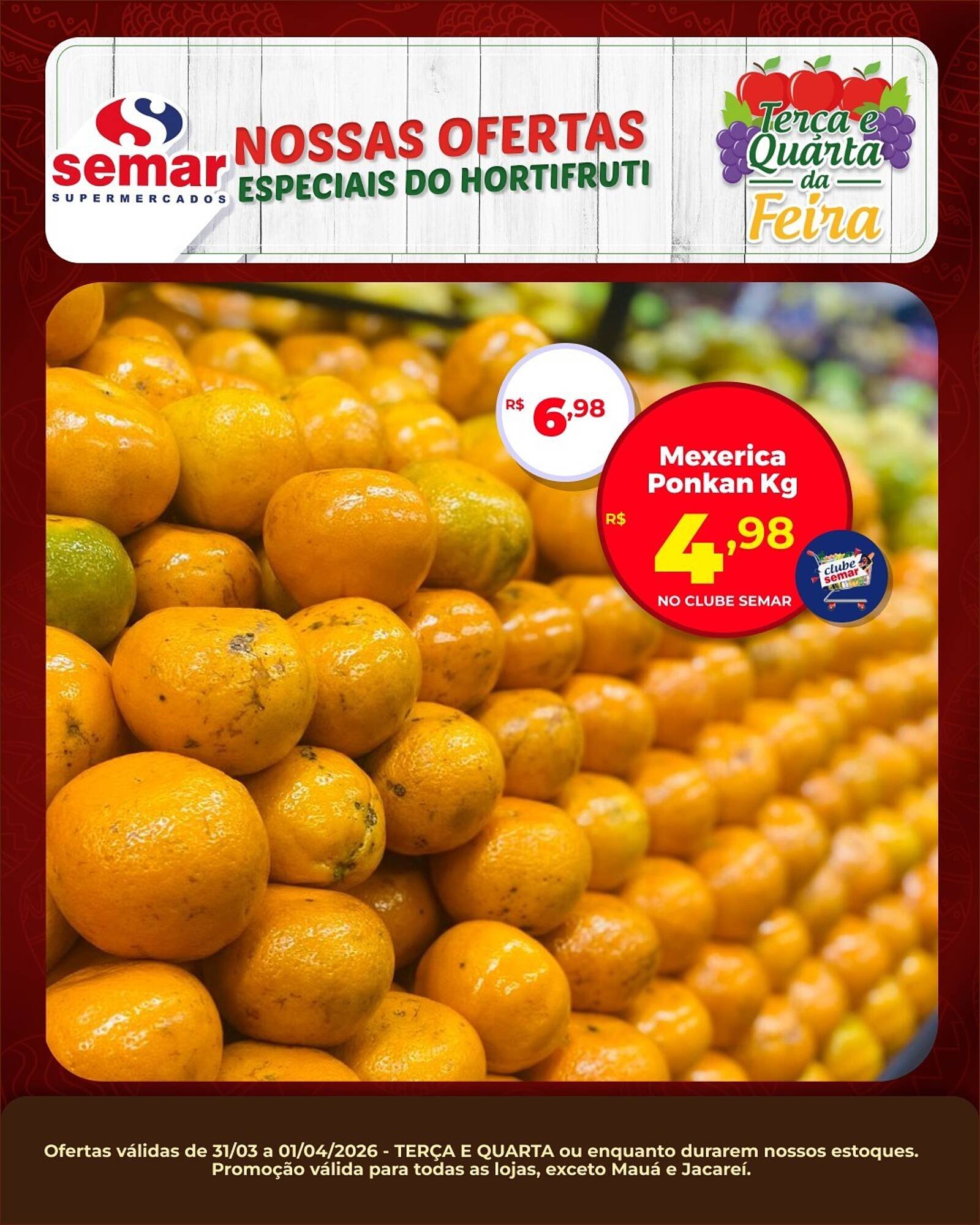 Folheto Semar Supermercado (2026-03-31 - 2026-04-01)